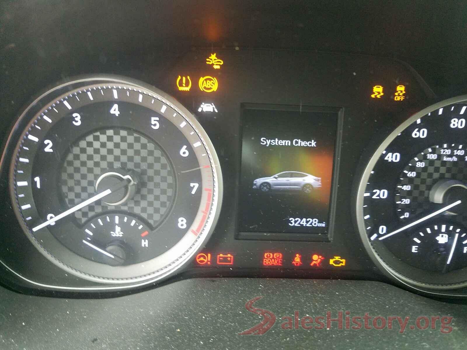 5NPD84LF6KH421003 2019 HYUNDAI ELANTRA