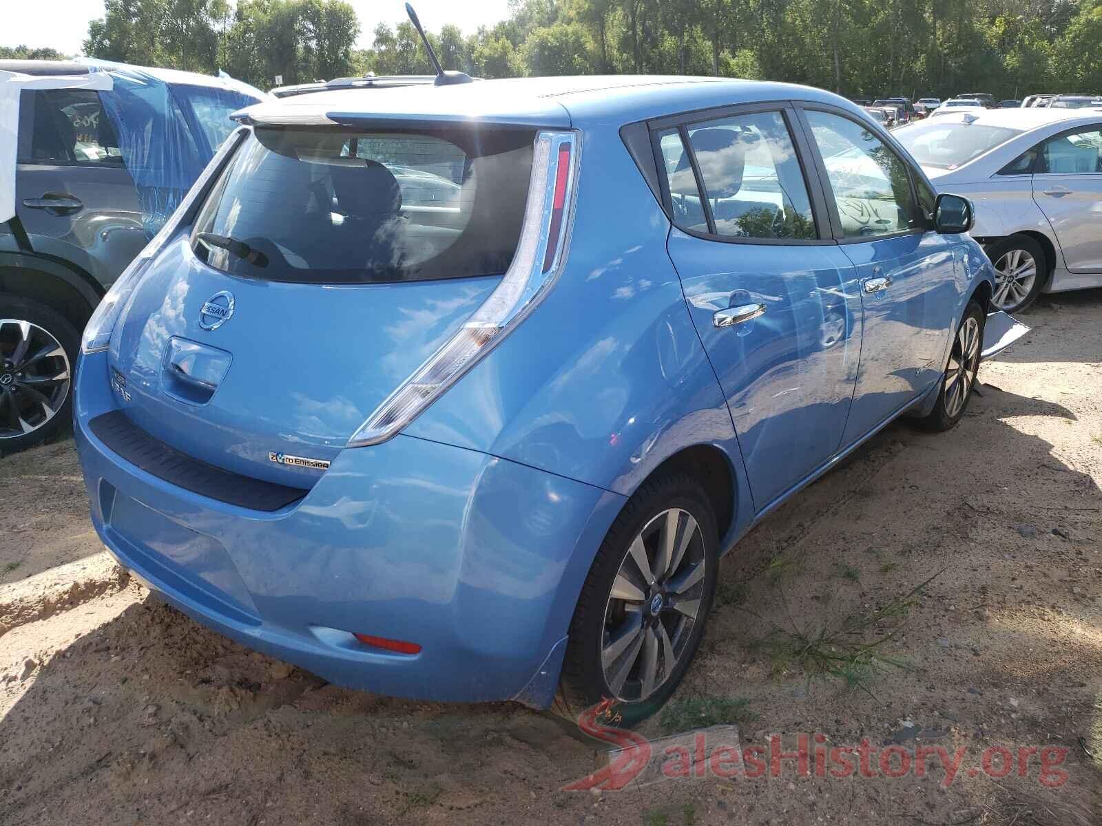 1N4AZ0CP4EC334823 2014 NISSAN LEAF