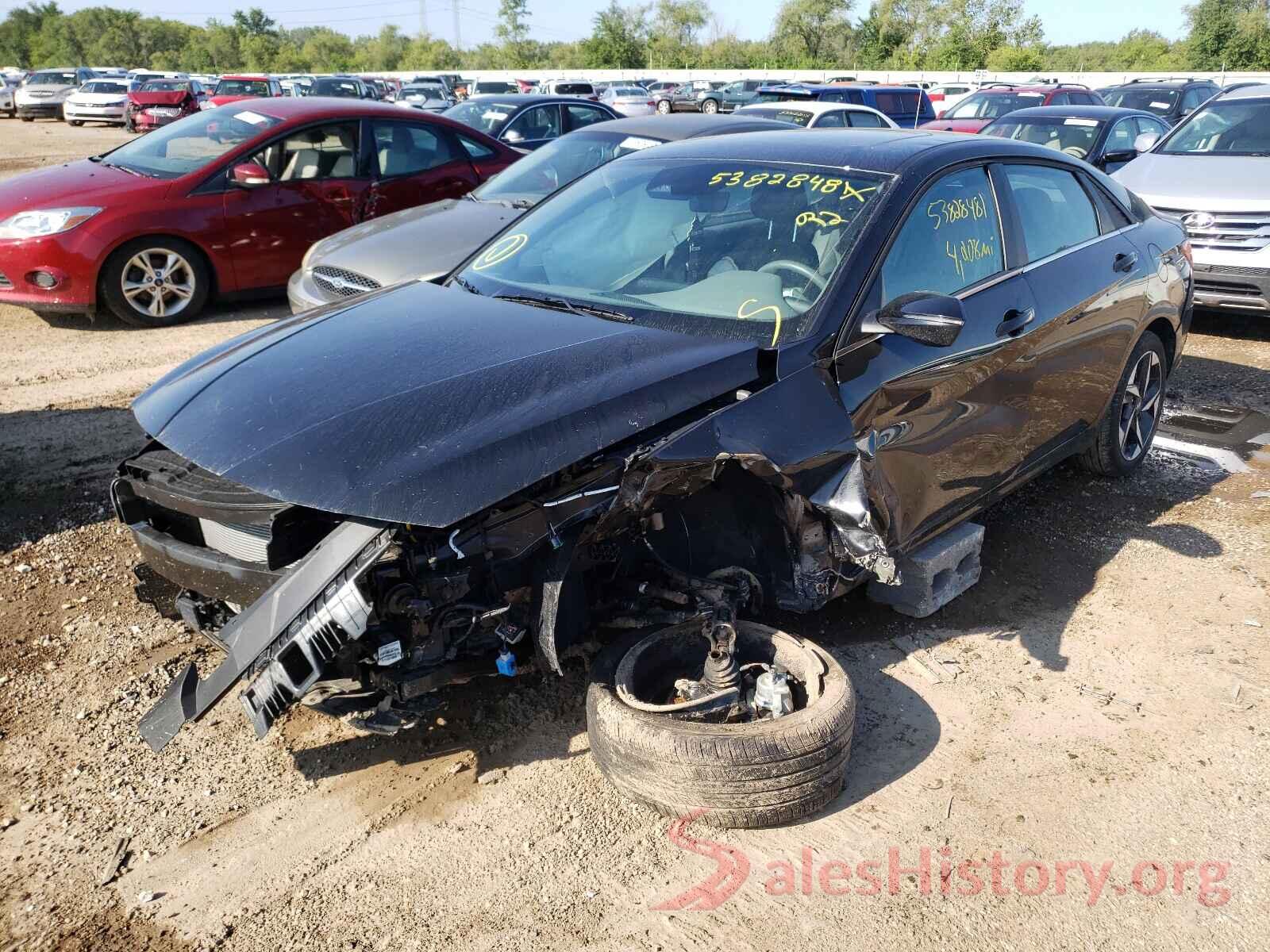 5NPLN4AG2MH020311 2021 HYUNDAI ELANTRA