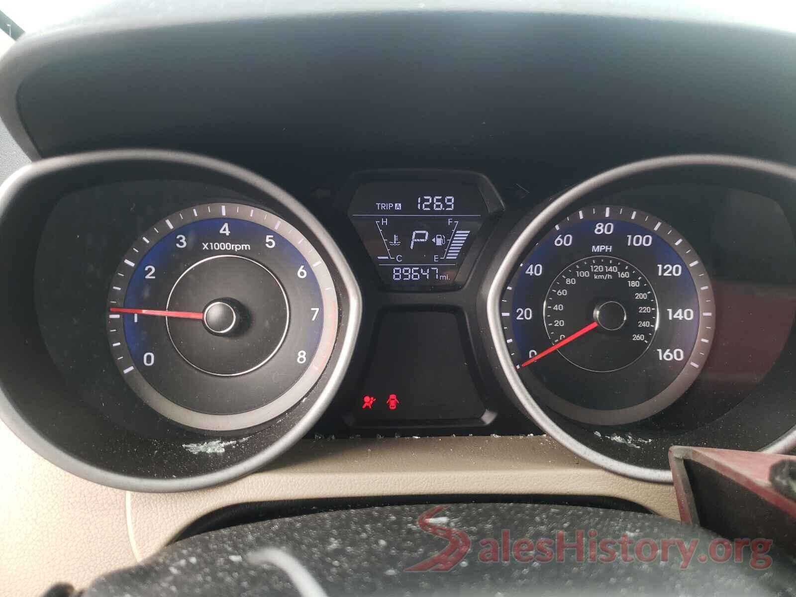 KMHDH4AEXGU524797 2016 HYUNDAI ELANTRA