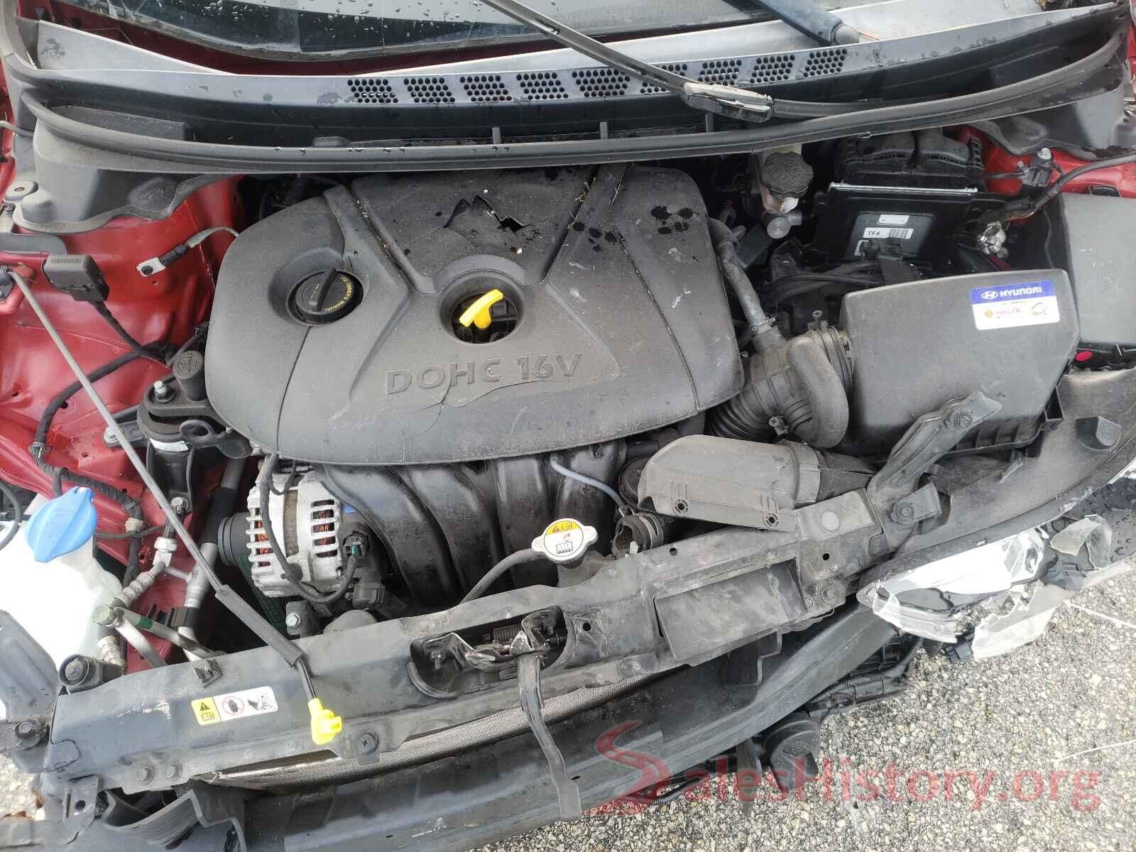 KMHDH4AEXGU524797 2016 HYUNDAI ELANTRA