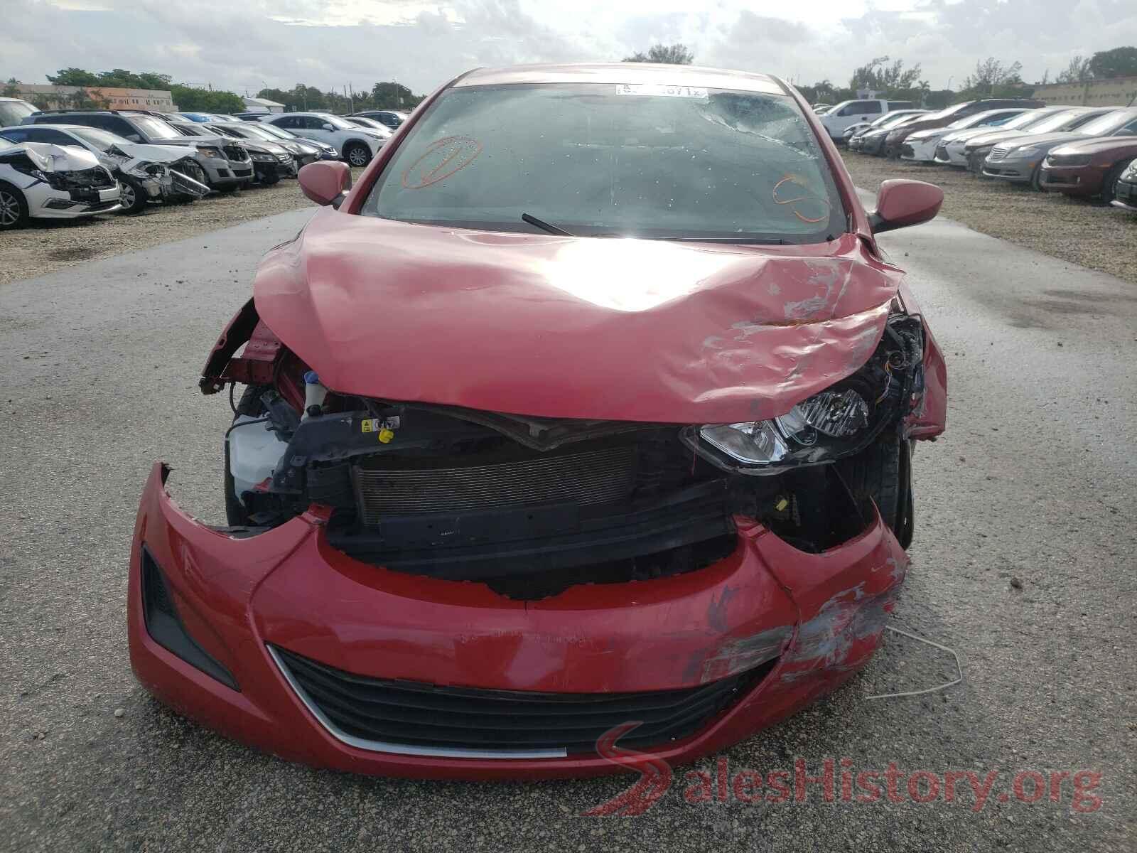 KMHDH4AEXGU524797 2016 HYUNDAI ELANTRA