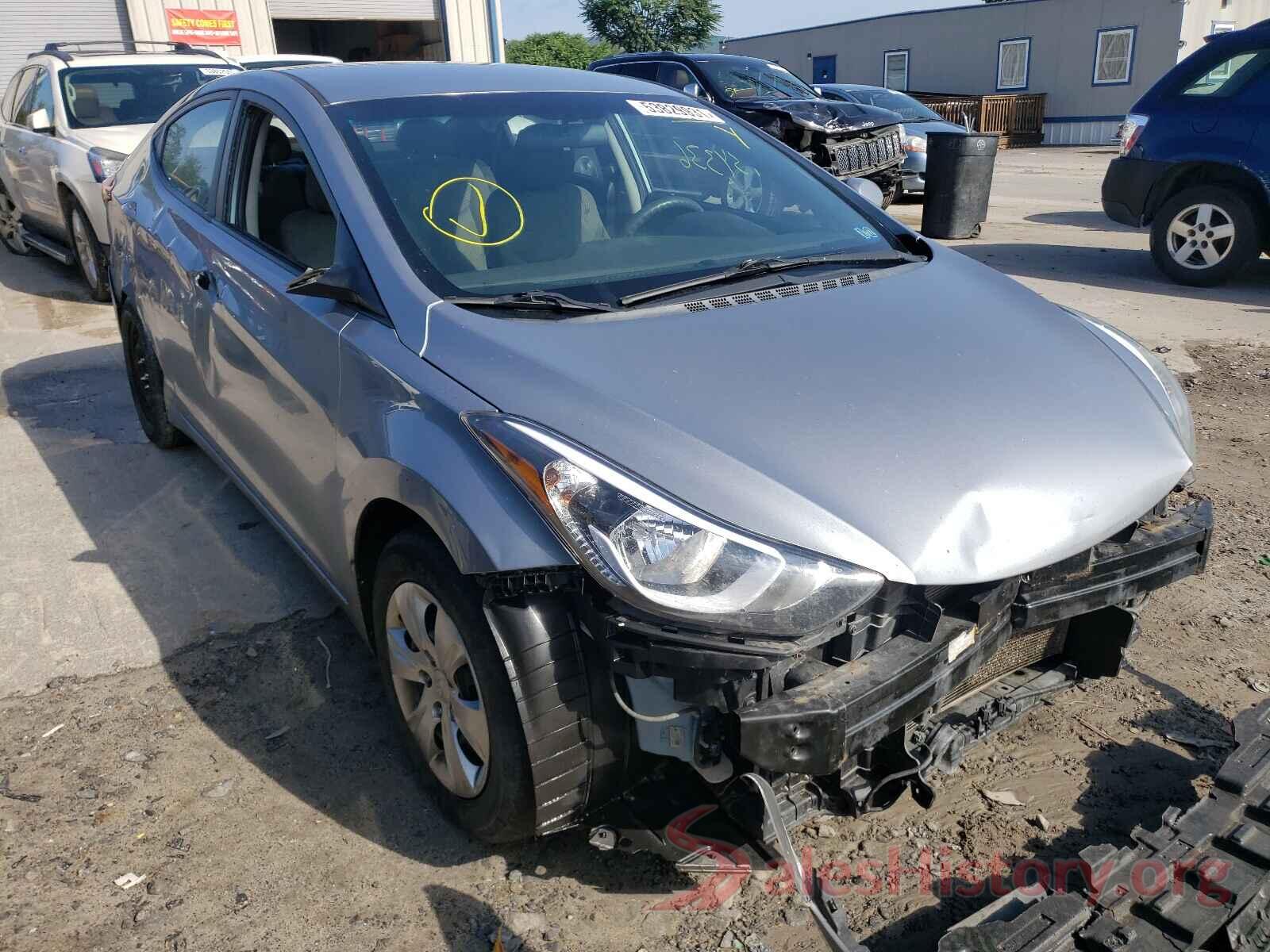 5NPDH4AE7GH678690 2016 HYUNDAI ELANTRA