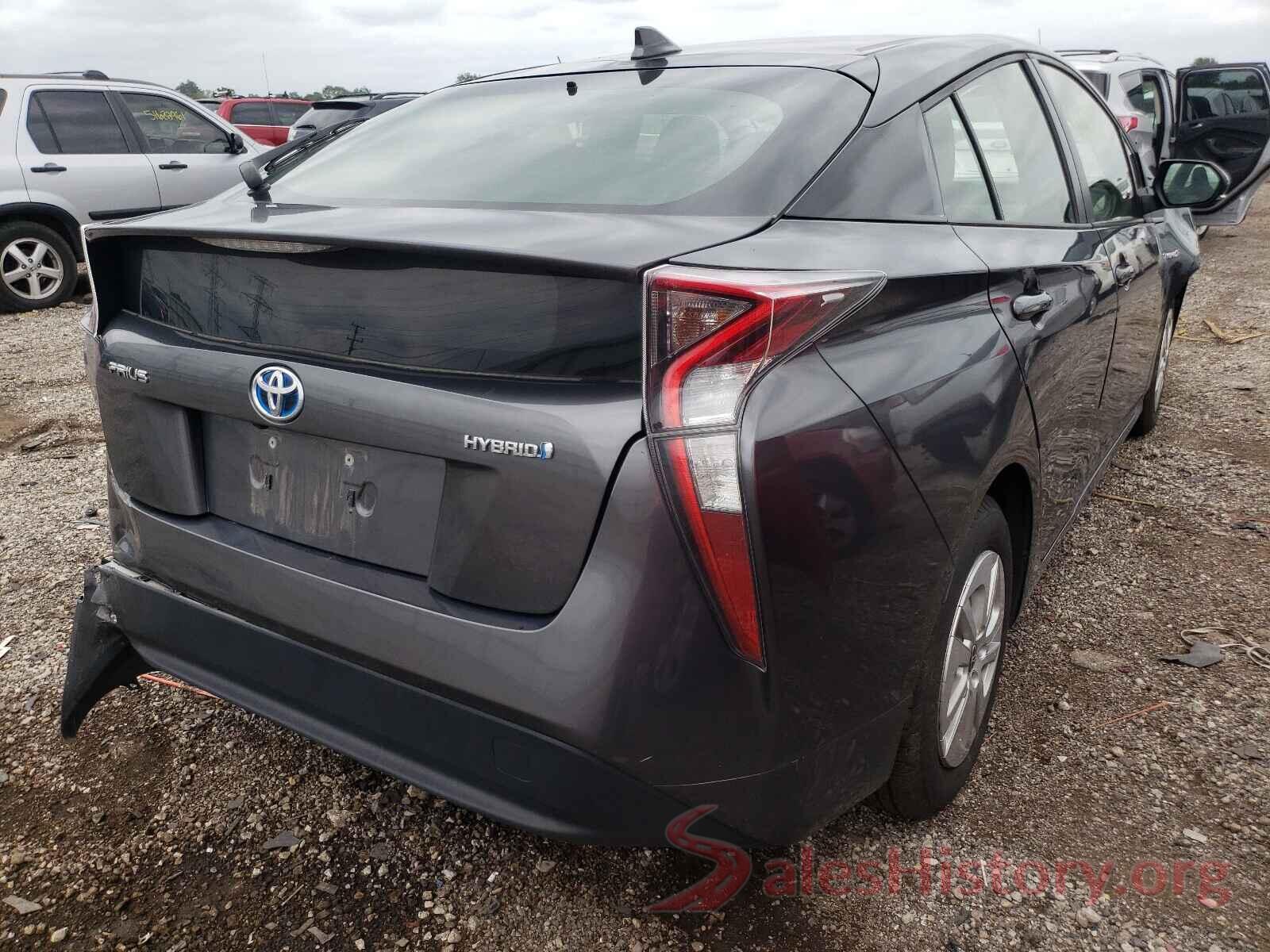 JTDKBRFU8G3004968 2016 TOYOTA PRIUS