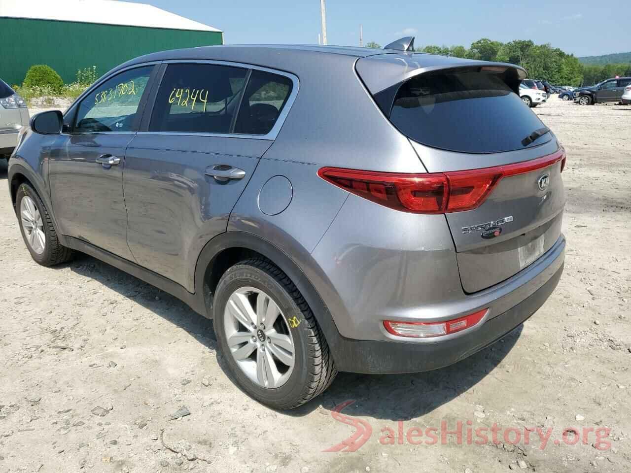 KNDPM3AC3H7240904 2017 KIA SPORTAGE