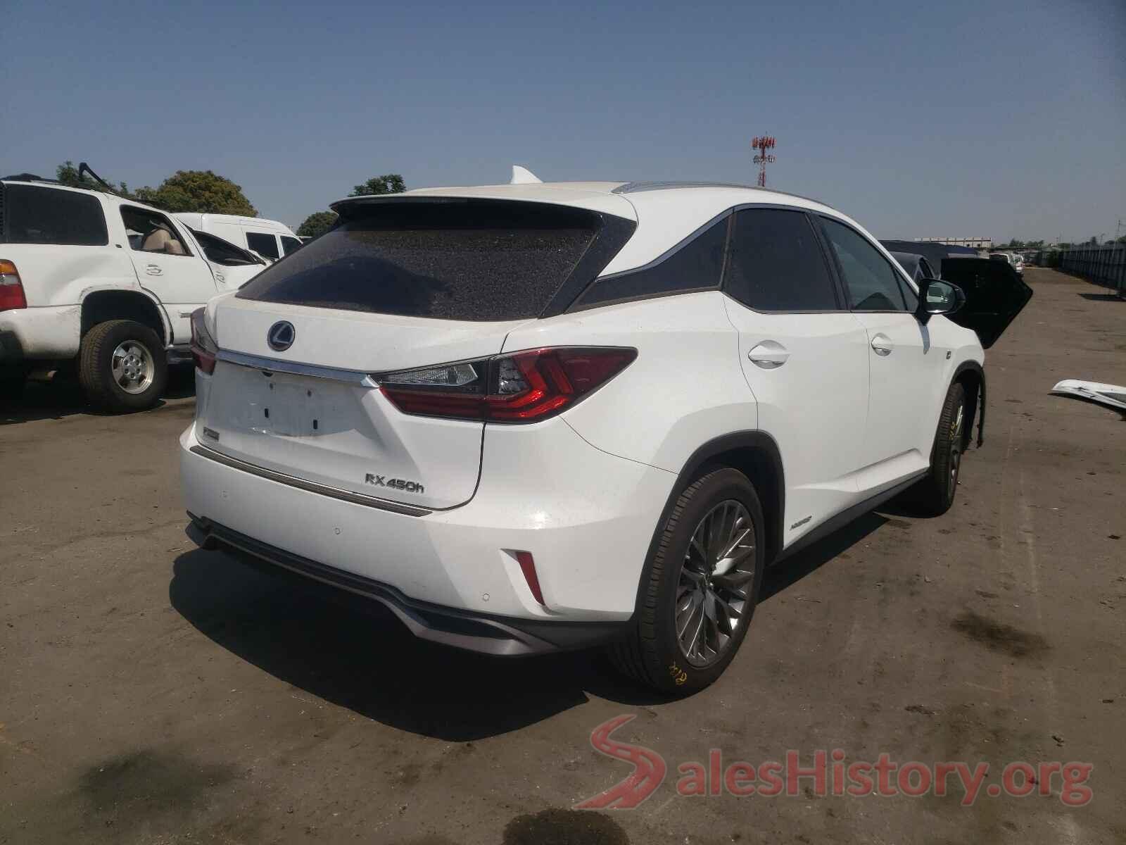 2T2BGMCA2JC029289 2018 LEXUS RX450