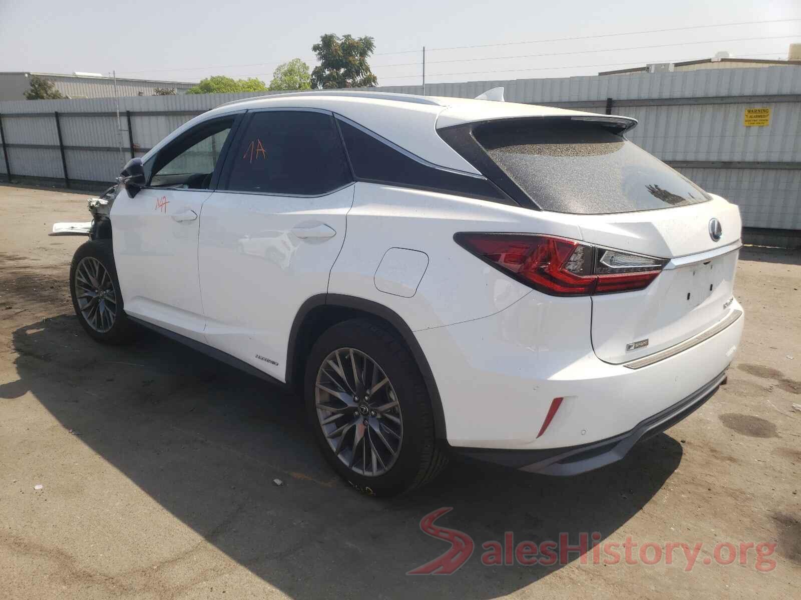 2T2BGMCA2JC029289 2018 LEXUS RX450