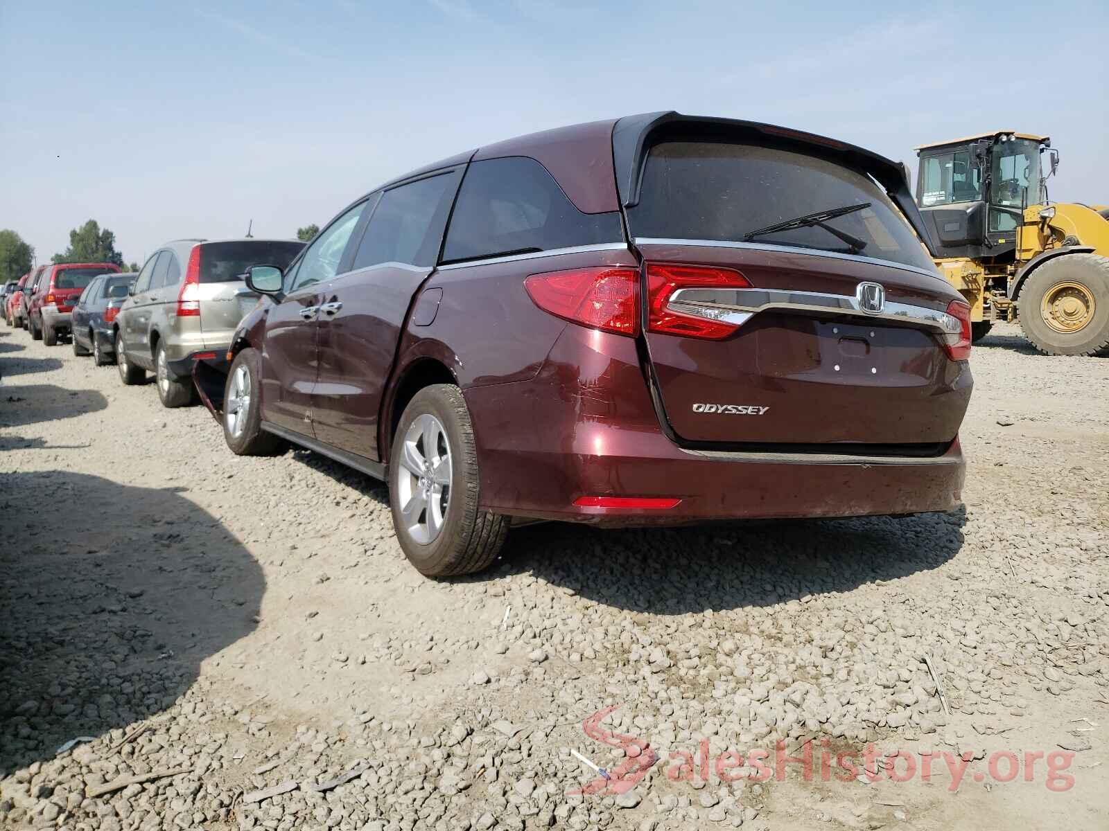 5FNRL6H75KB116463 2019 HONDA ODYSSEY