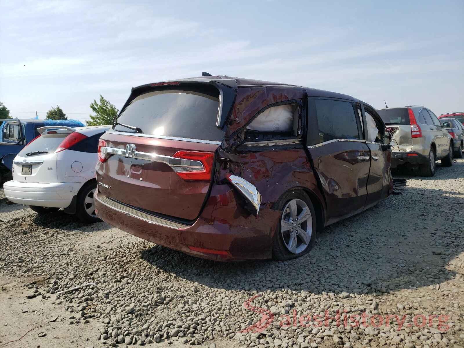 5FNRL6H75KB116463 2019 HONDA ODYSSEY