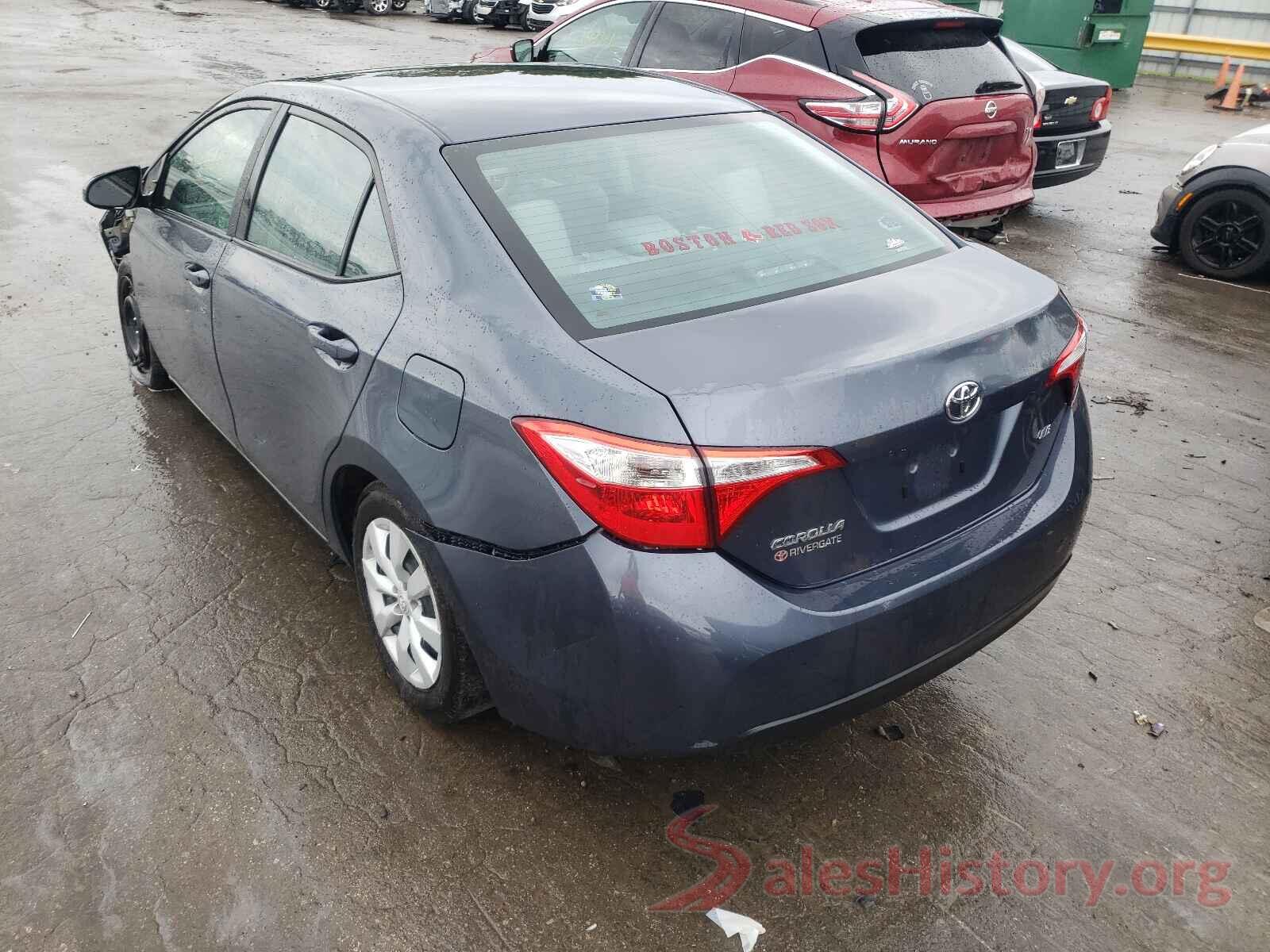 5YFBURHE2GP552942 2016 TOYOTA COROLLA