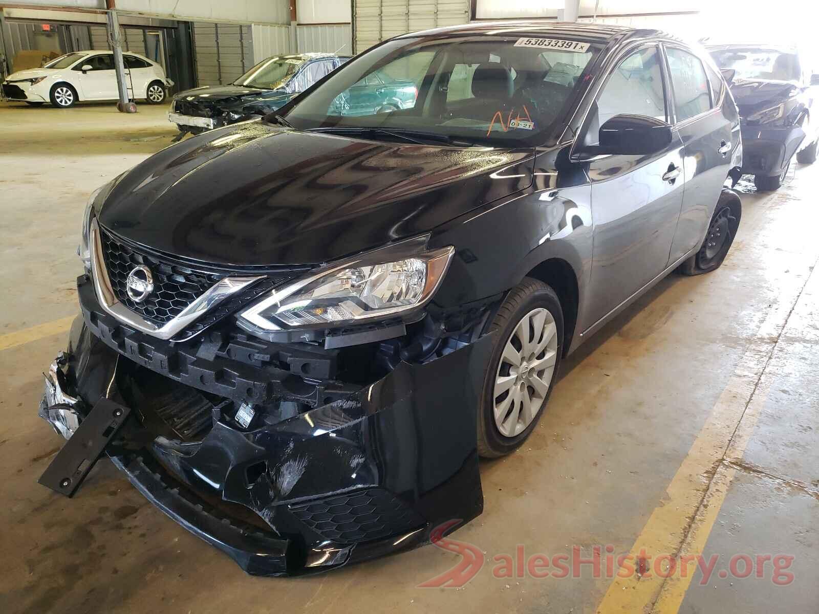 3N1AB7AP8KY344156 2019 NISSAN SENTRA