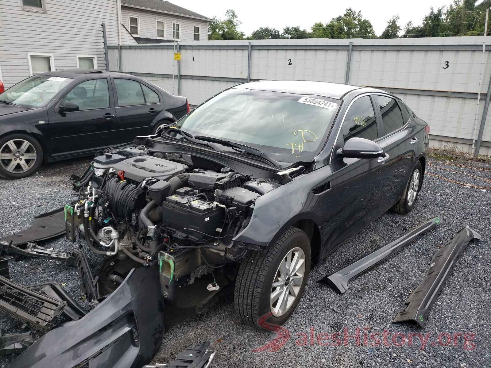 KNAGT4L37H5137967 2017 KIA OPTIMA