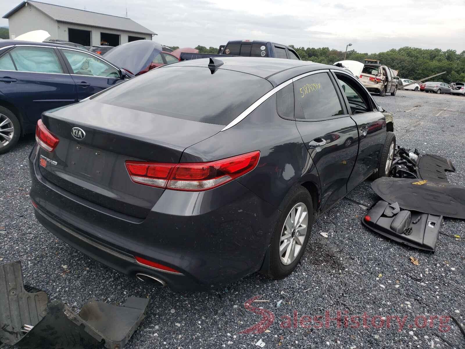 KNAGT4L37H5137967 2017 KIA OPTIMA