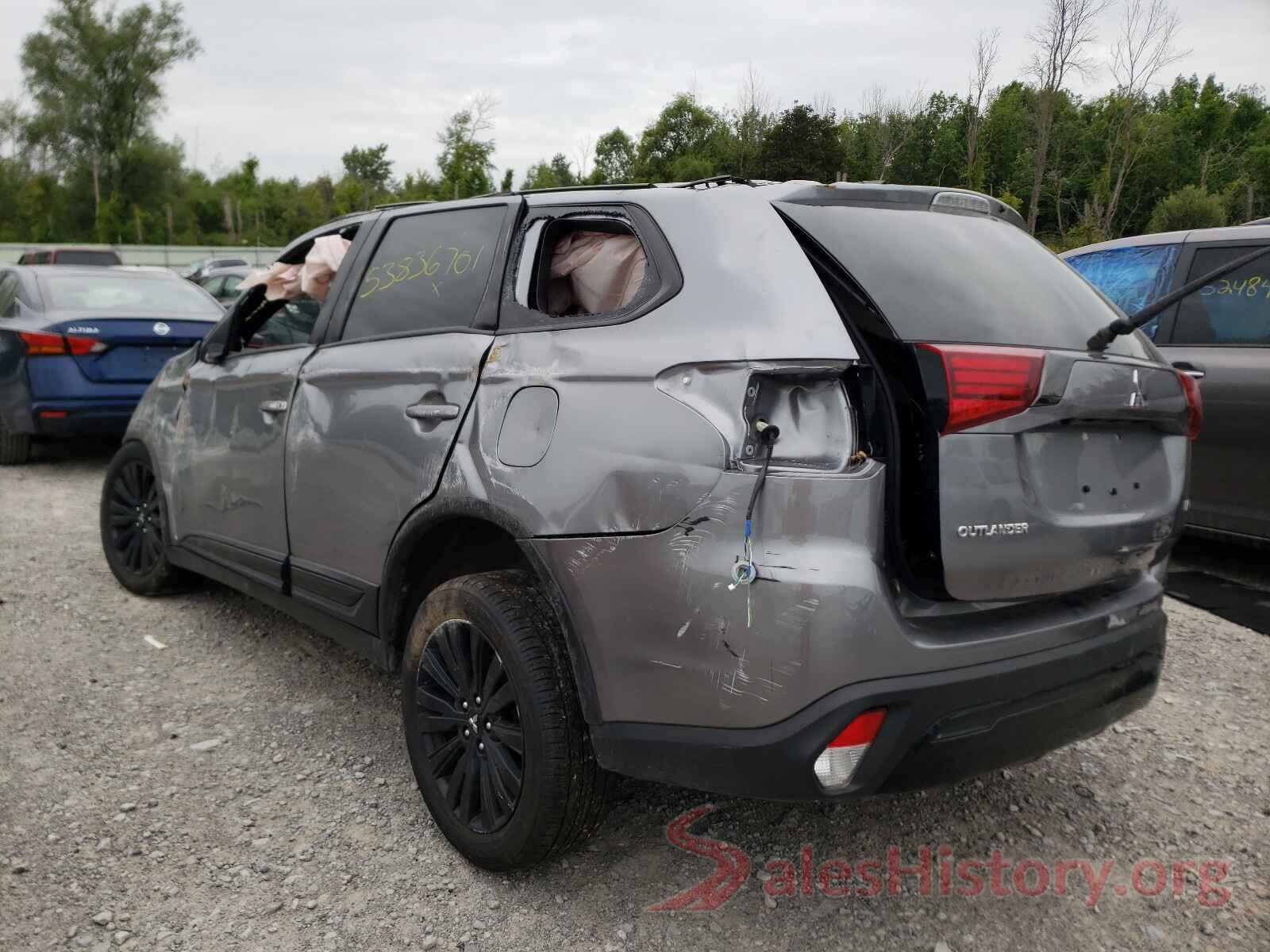 JA4AZ3A39LZ031827 2020 MITSUBISHI OUTLANDER