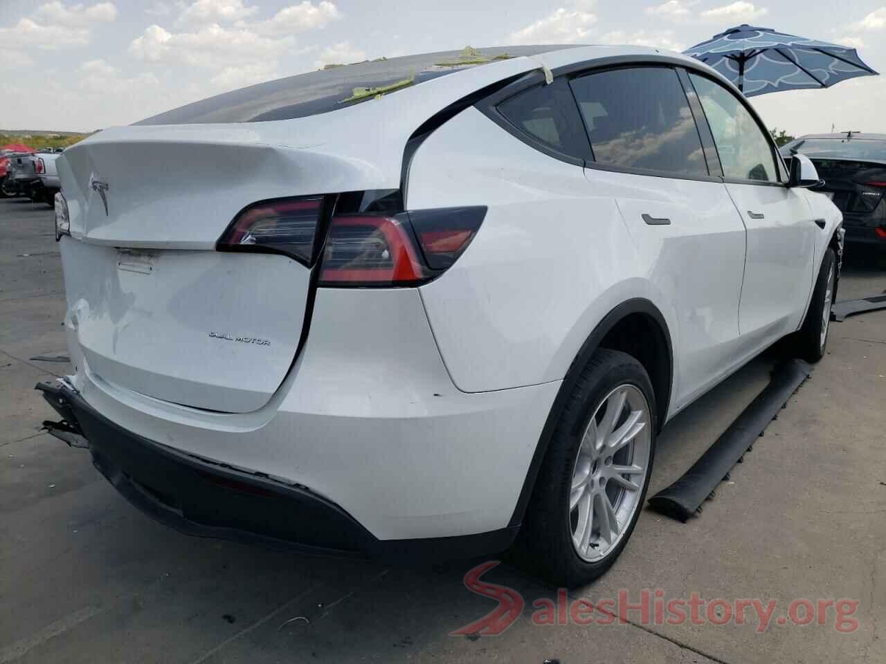 5YJYGDEE6MF106275 2021 TESLA MODEL Y