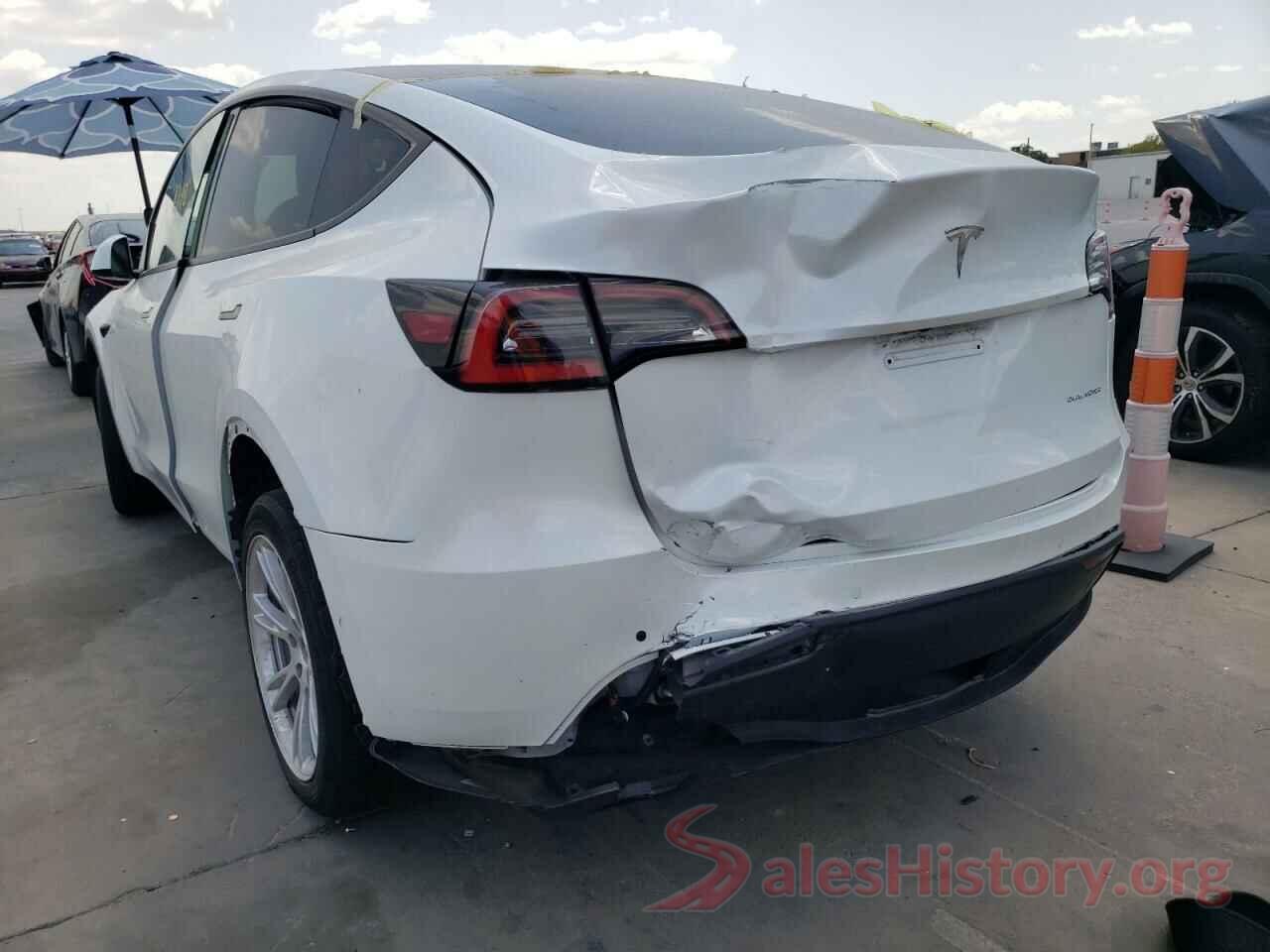 5YJYGDEE6MF106275 2021 TESLA MODEL Y