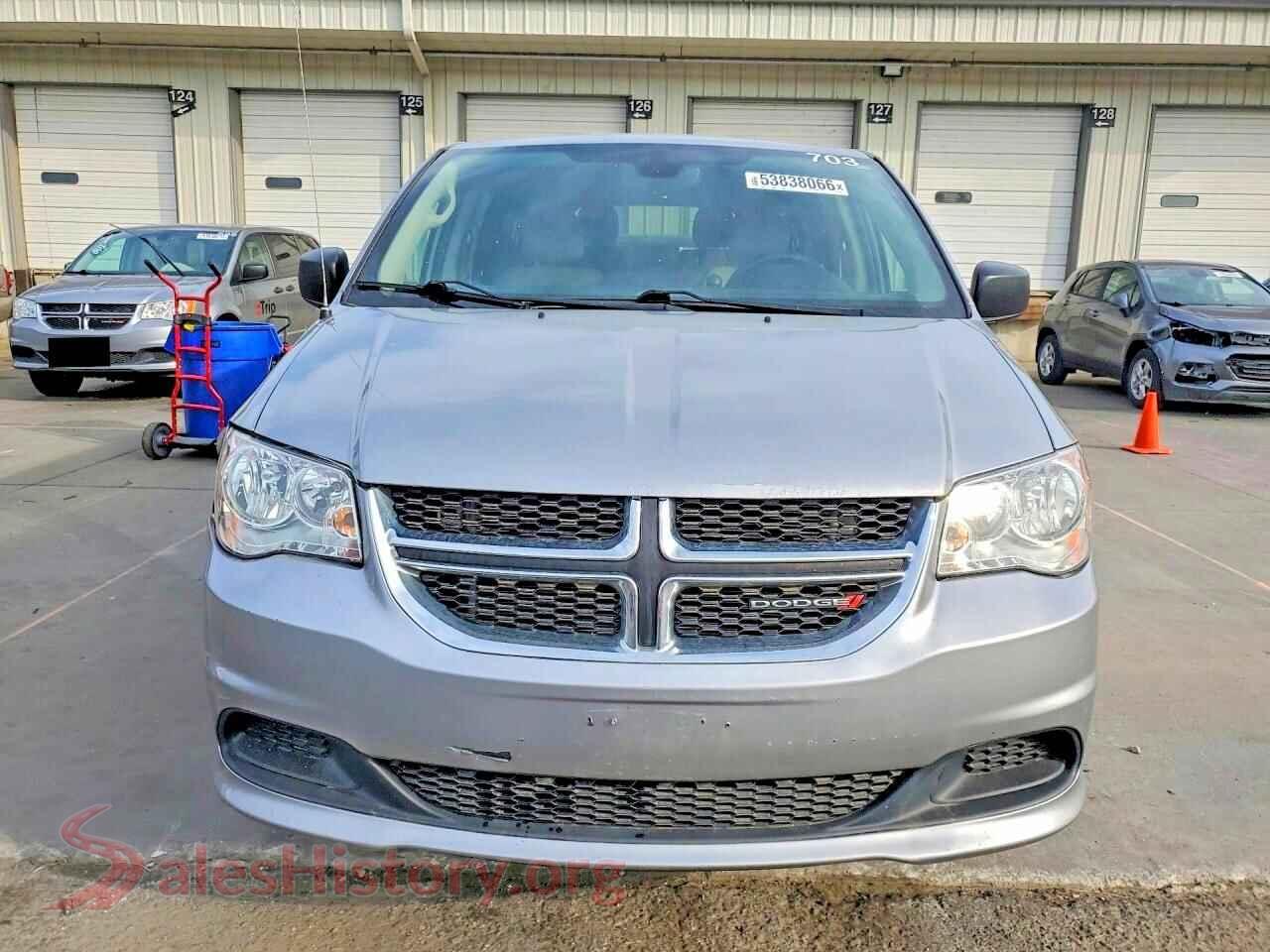 2019 DODGE CARAVAN VIN 2C7WDGBG6KR792040, rear view