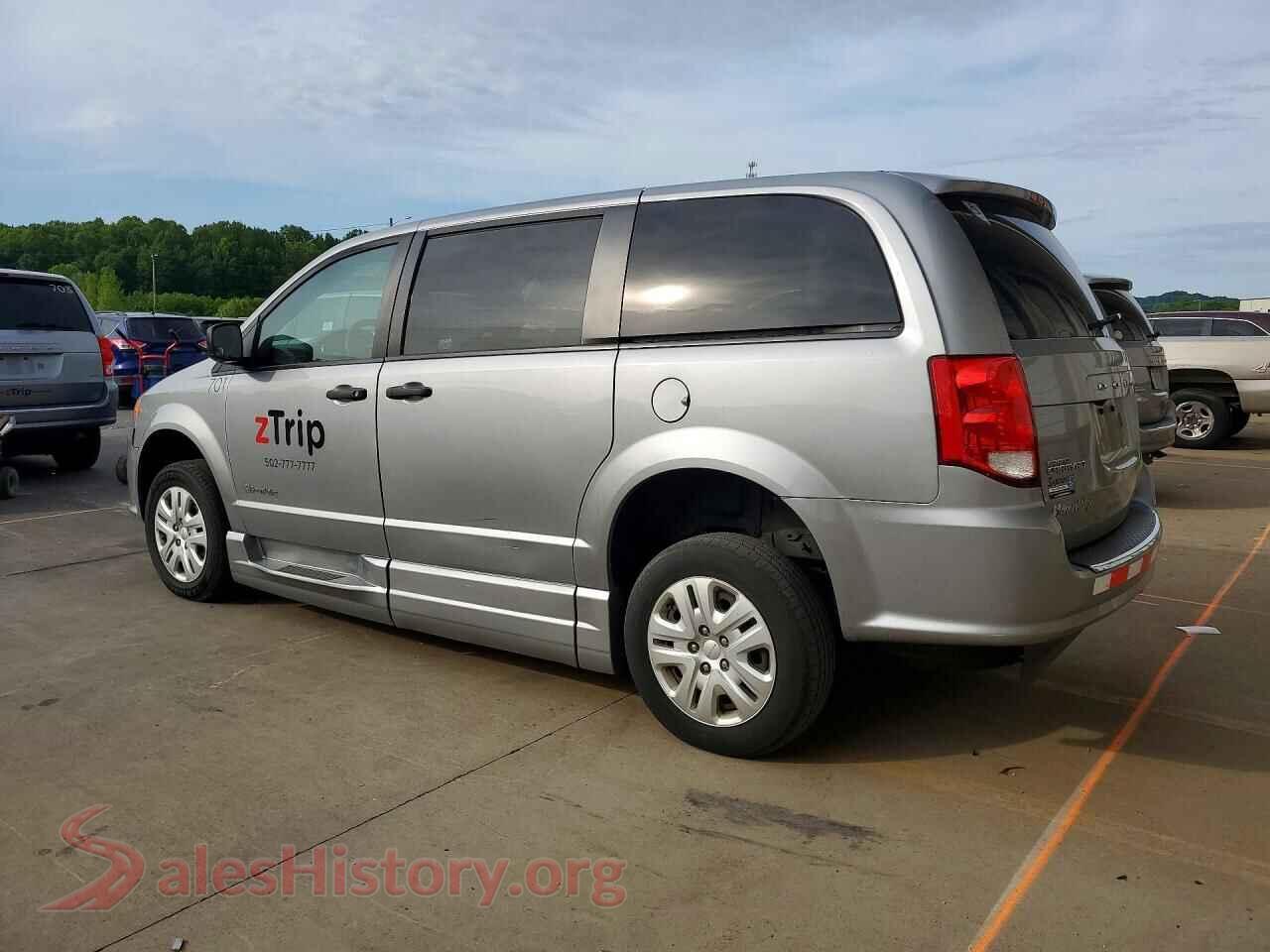 2019 DODGE CARAVAN VIN 2C7WDGBG4KR792053, front view