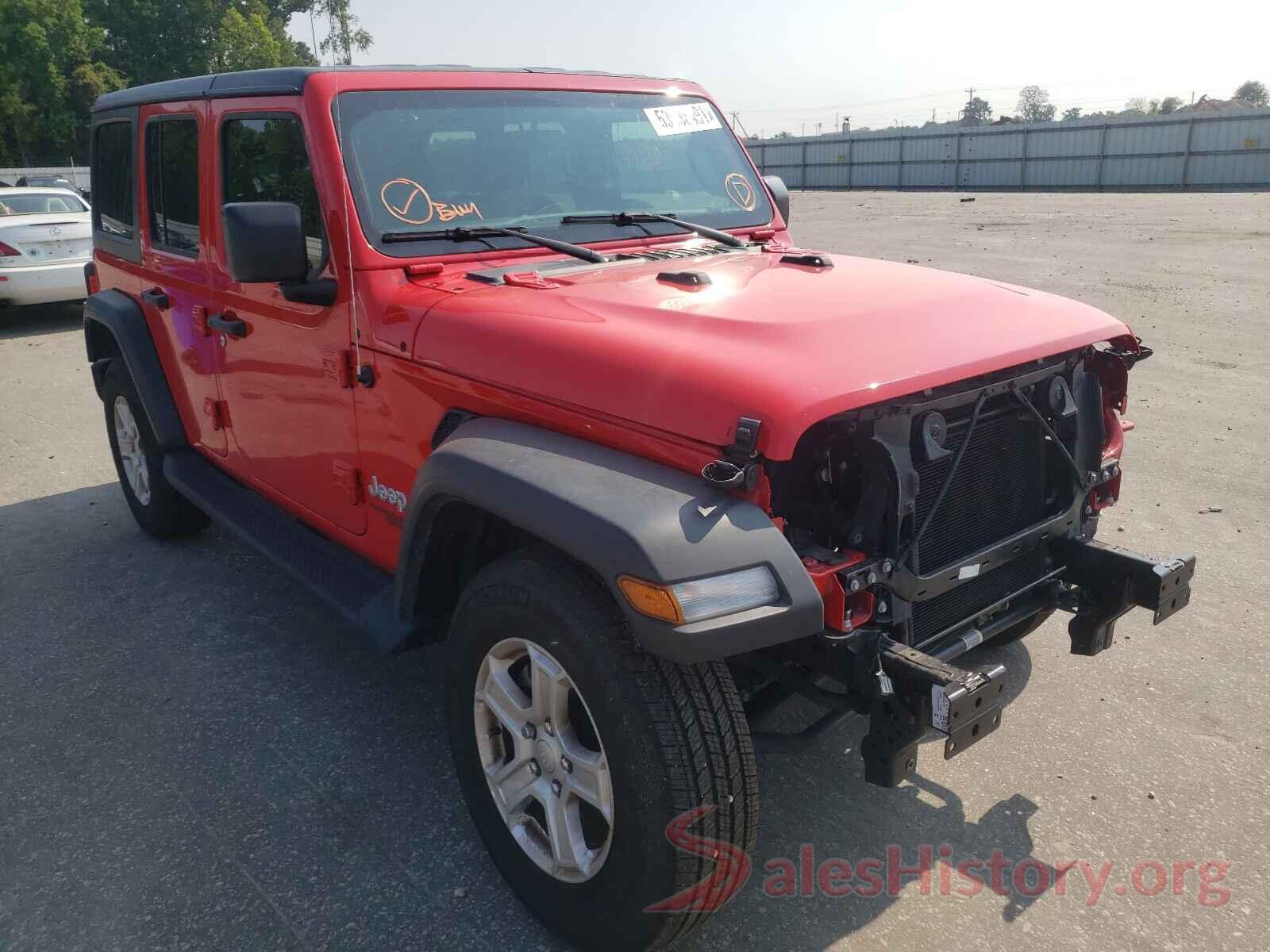 1C4HJXDG6LW121147 2020 JEEP WRANGLER