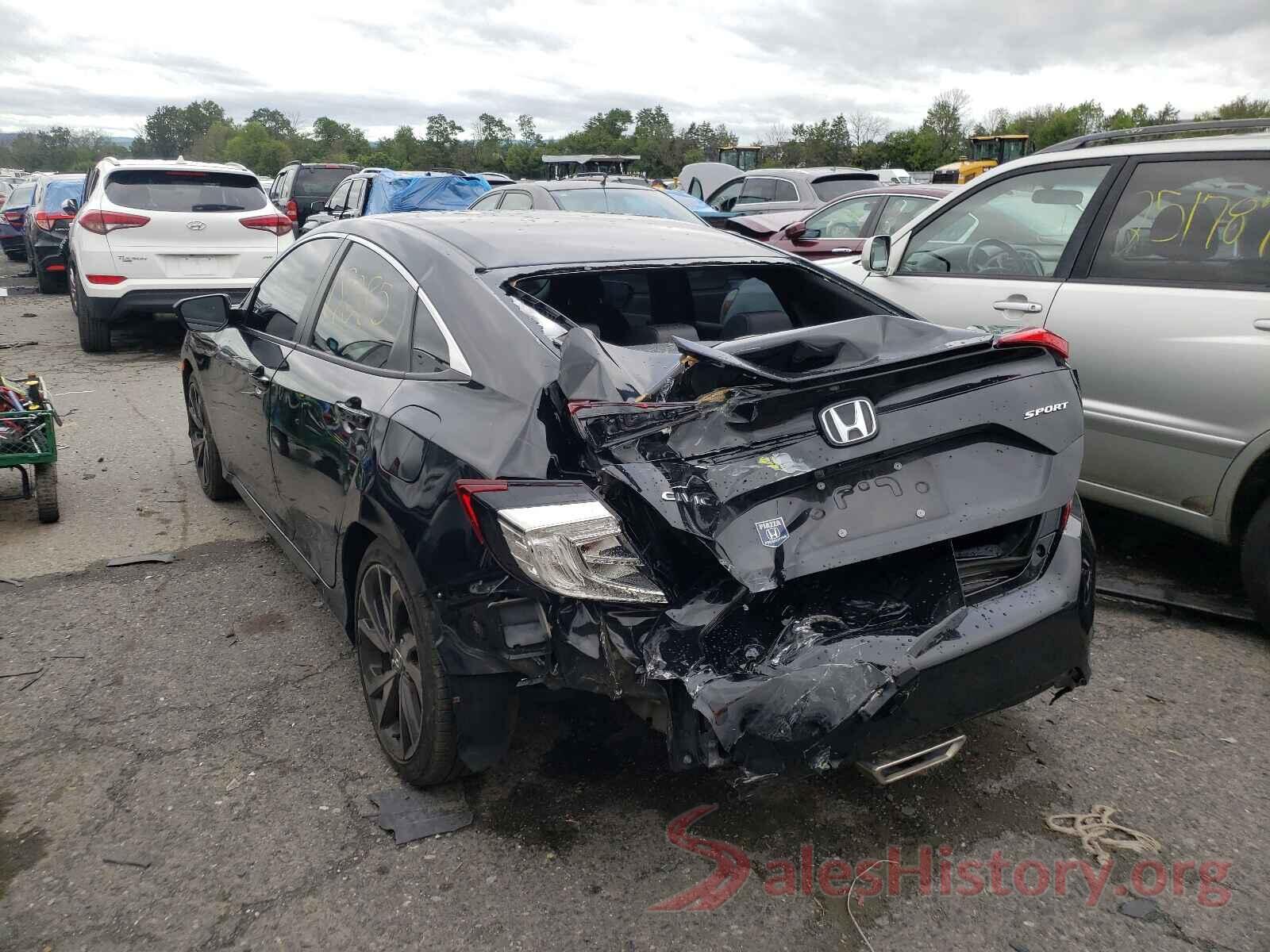 2HGFC2F86KH577495 2019 HONDA CIVIC