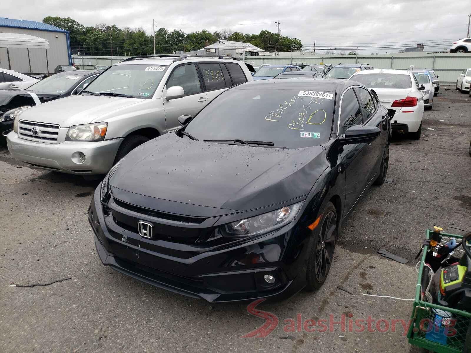 2HGFC2F86KH577495 2019 HONDA CIVIC