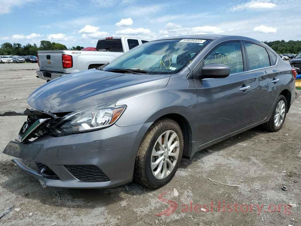 3N1AB7APXKY327004 2019 NISSAN SENTRA