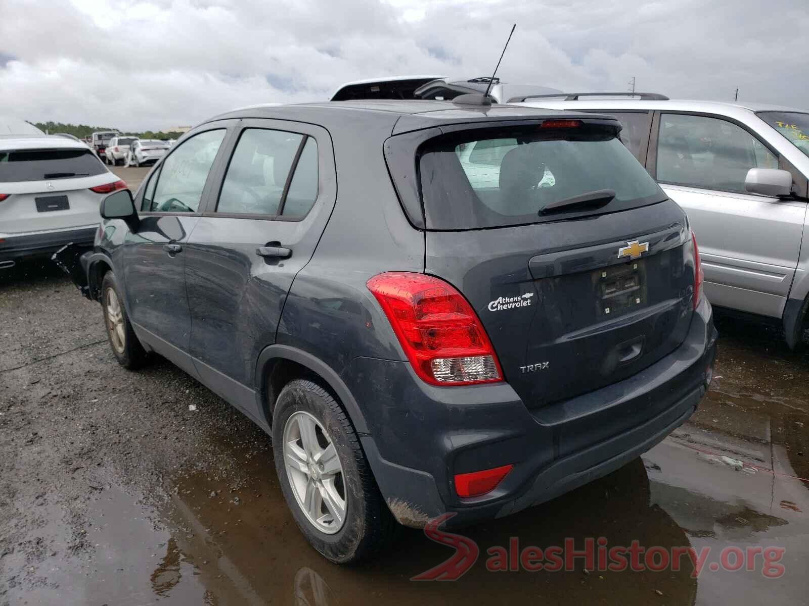 3GNCJKSB1KL191283 2019 CHEVROLET TRAX