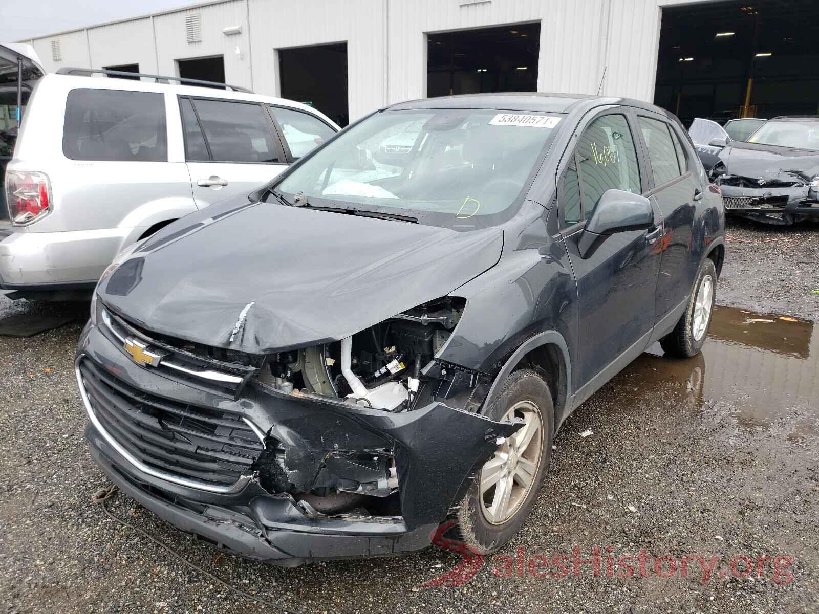 3GNCJKSB1KL191283 2019 CHEVROLET TRAX