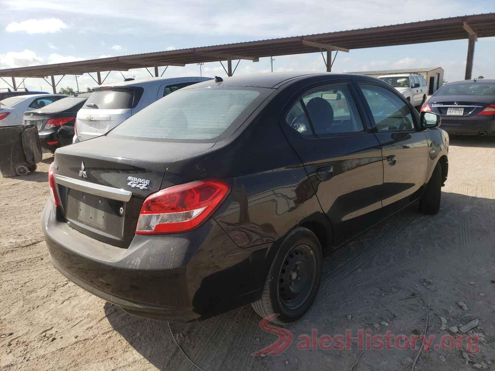 ML32F3FJ4HHF06295 2017 MITSUBISHI MIRAGE