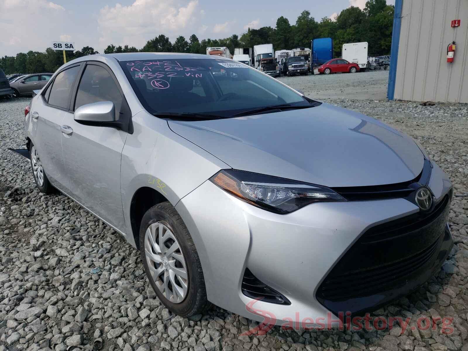 5YFBURHE7HP654352 2017 TOYOTA COROLLA