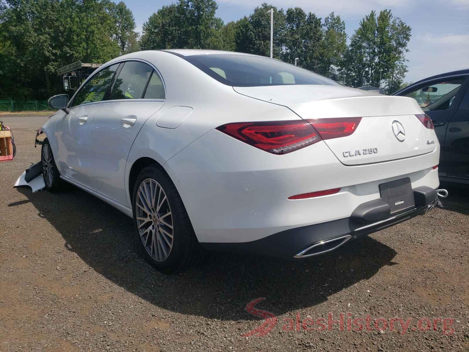 W1K5J4HB9LN082937 2020 MERCEDES-BENZ CLA-CLASS