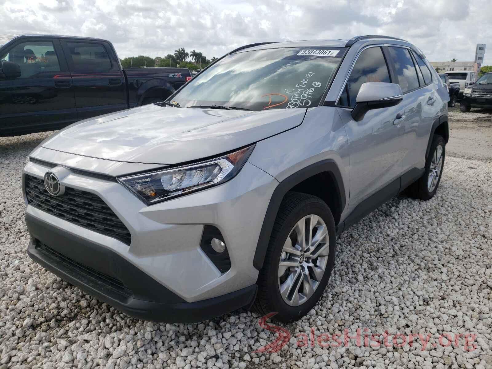 2T3C1RFVXMW155996 2021 TOYOTA RAV4