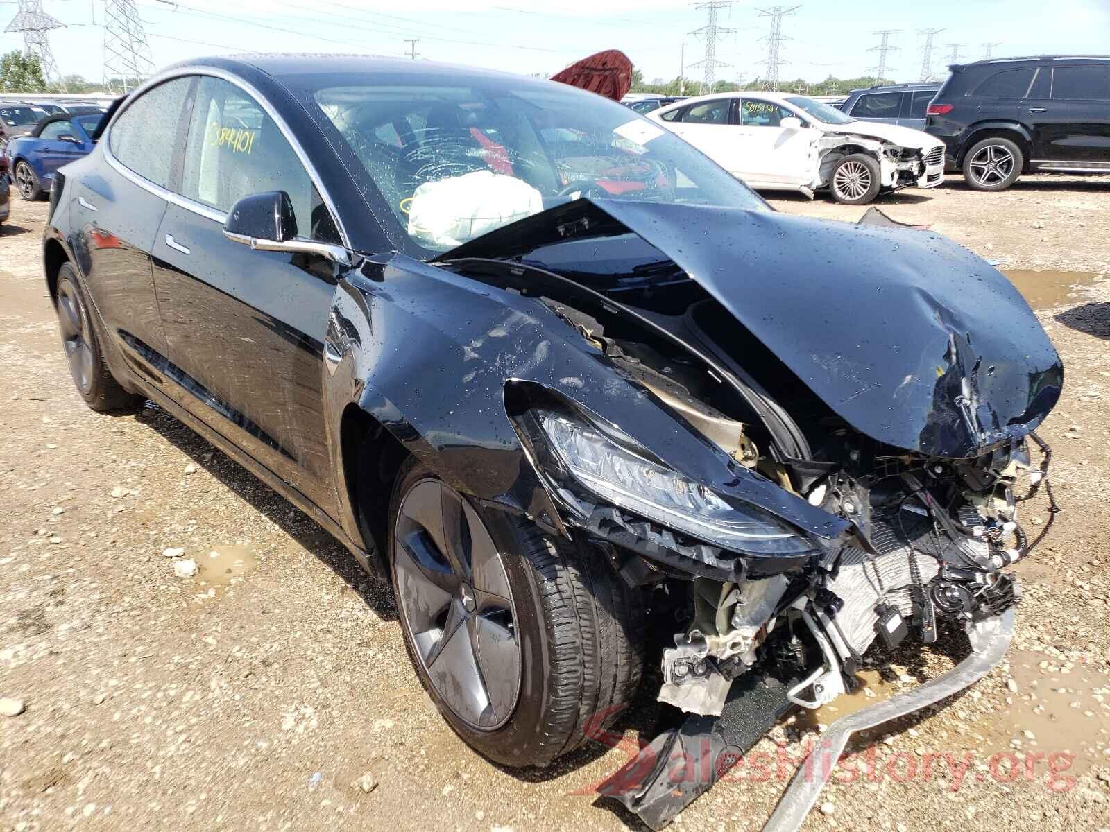 5YJ3E1EB4JF183601 2018 TESLA MODEL 3