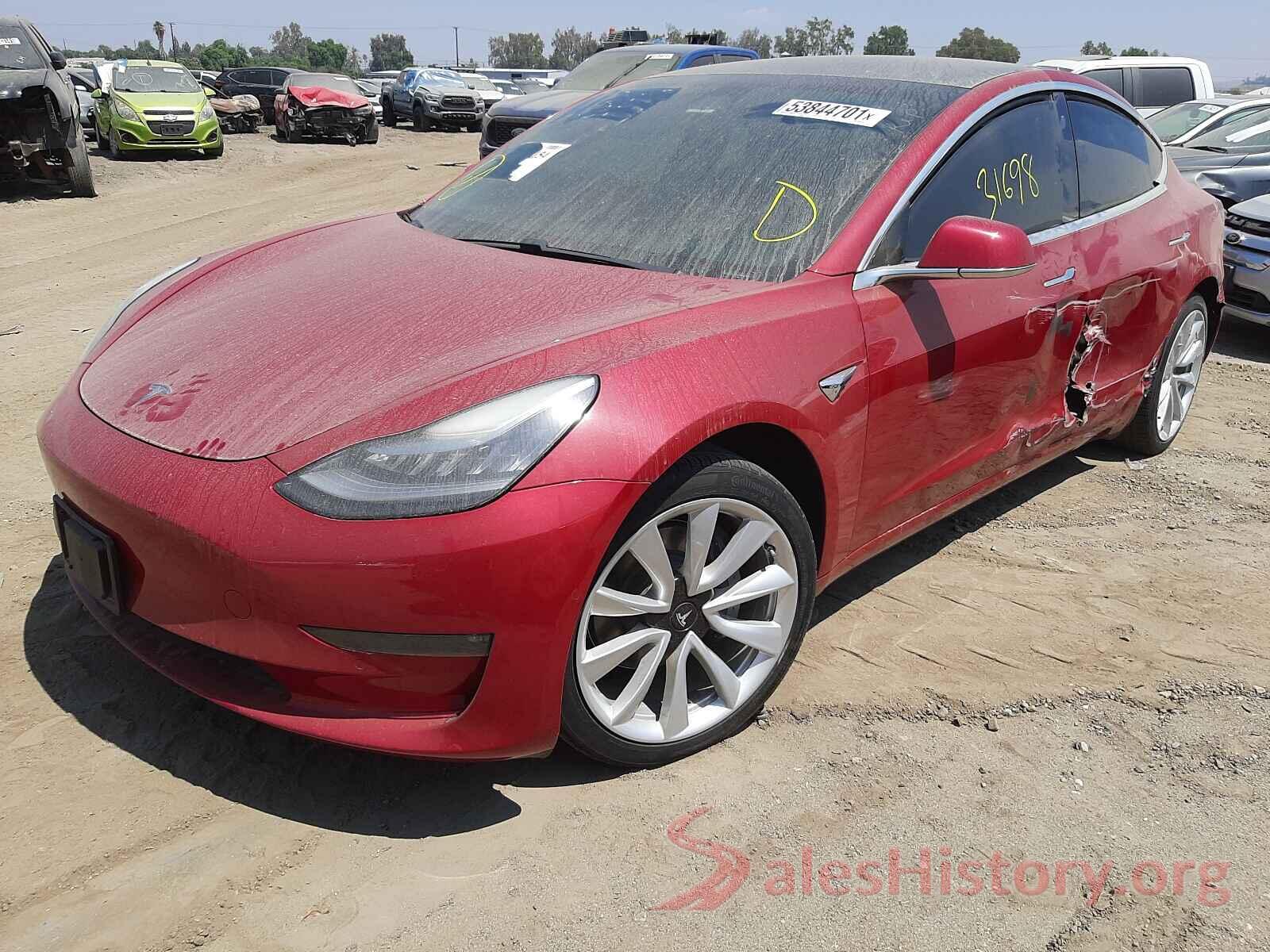 5YJ3E1EA8HF003540 2017 TESLA MODEL 3