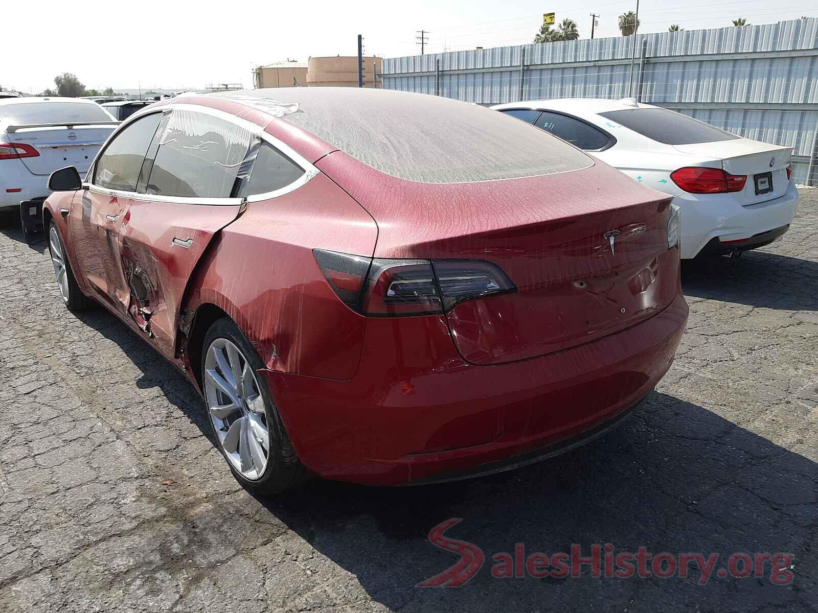 5YJ3E1EA8HF003540 2017 TESLA MODEL 3