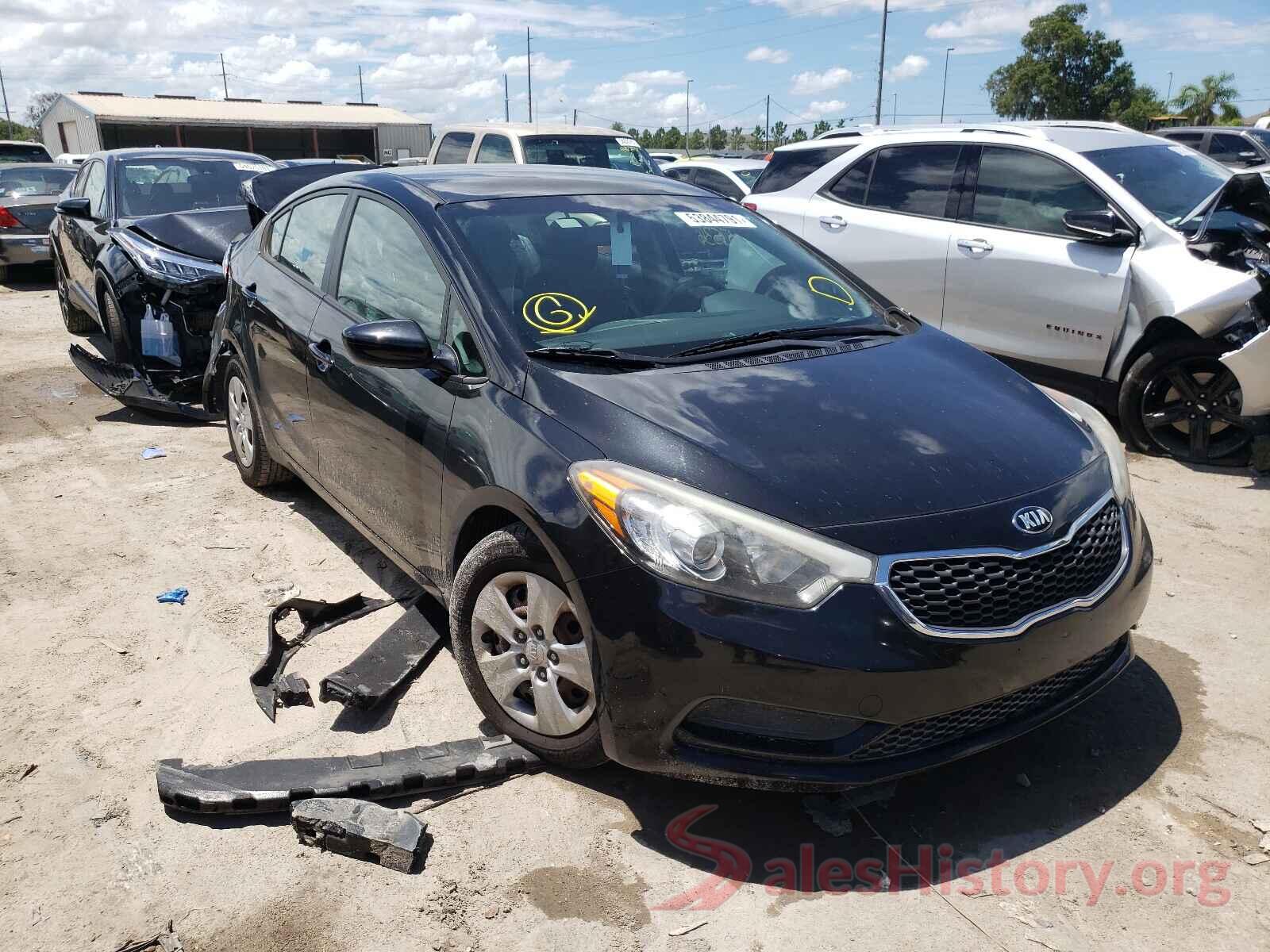 KNAFK4A68G5459088 2016 KIA FORTE