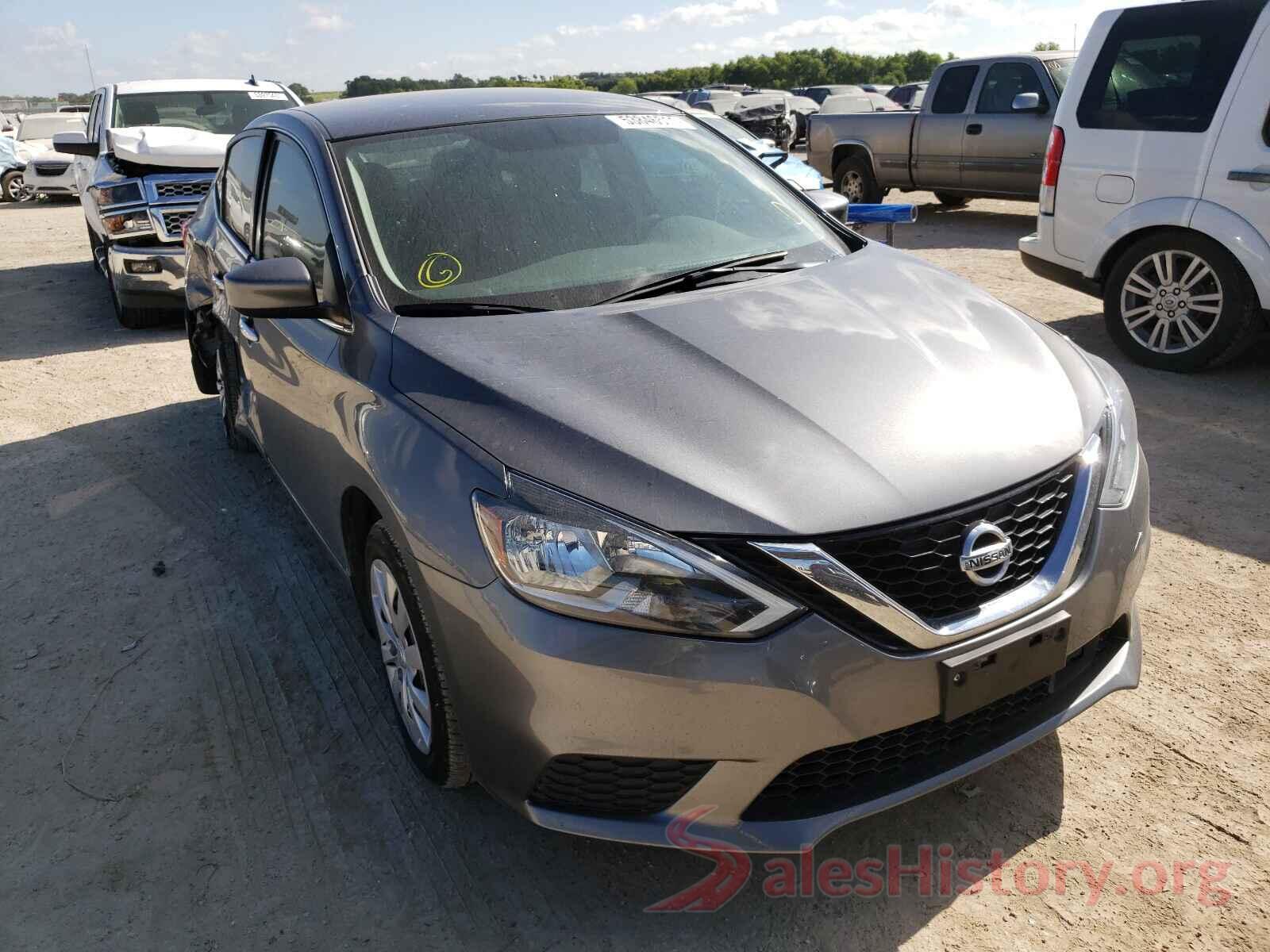 3N1AB7AP0KY424311 2019 NISSAN SENTRA