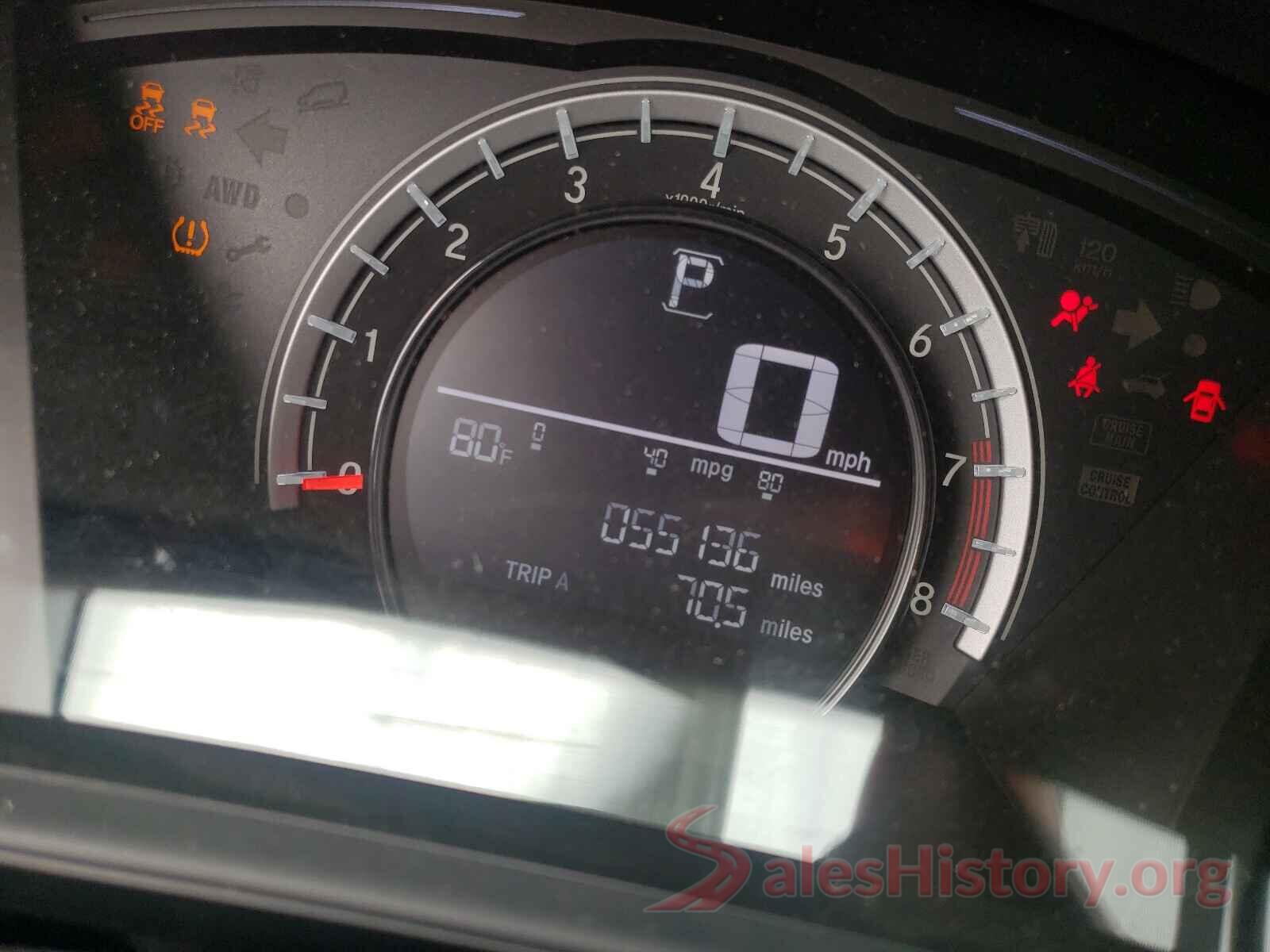 2HKRW6H35JH201873 2018 HONDA CRV