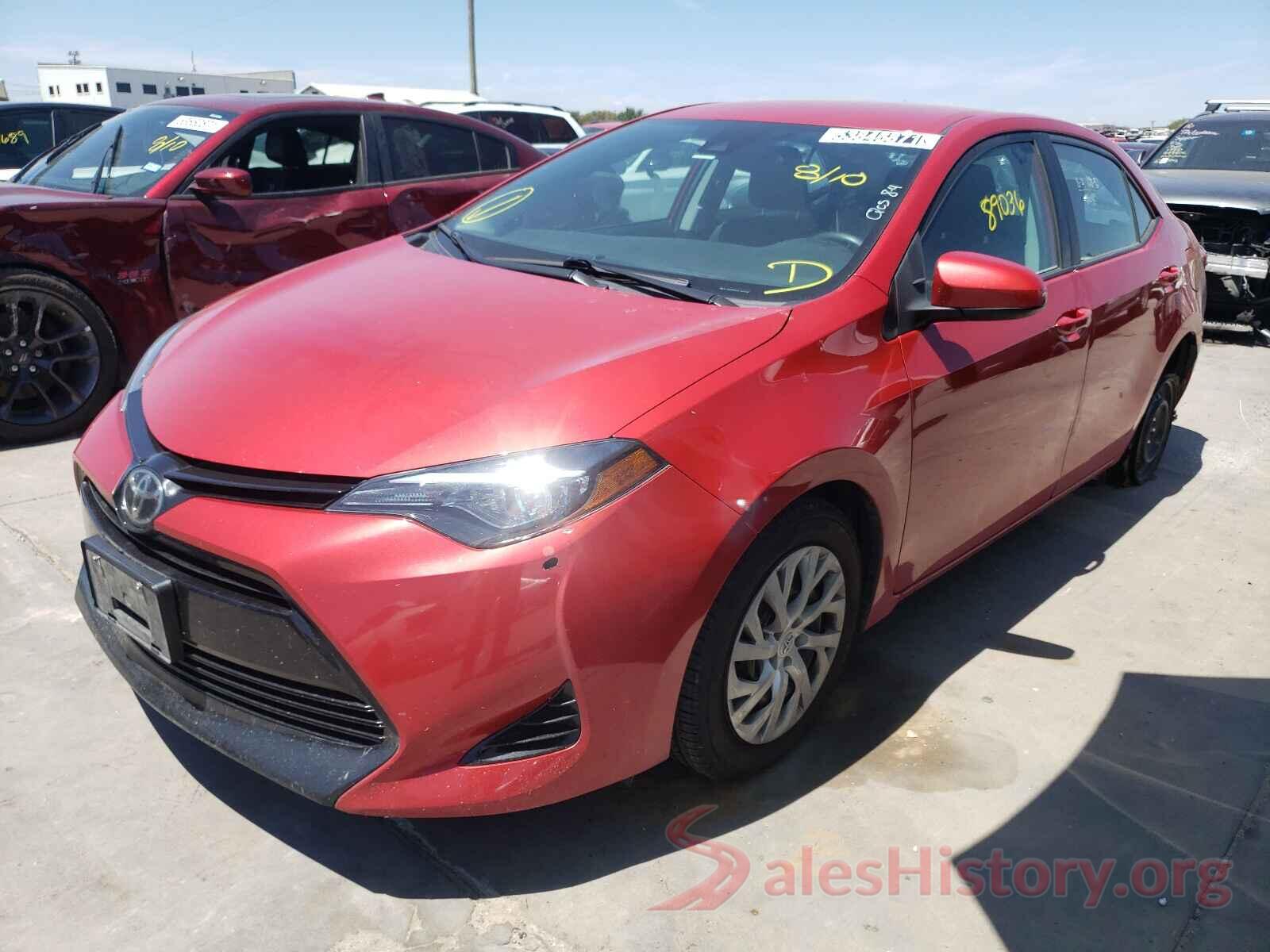 2T1BURHE5JC122555 2018 TOYOTA COROLLA