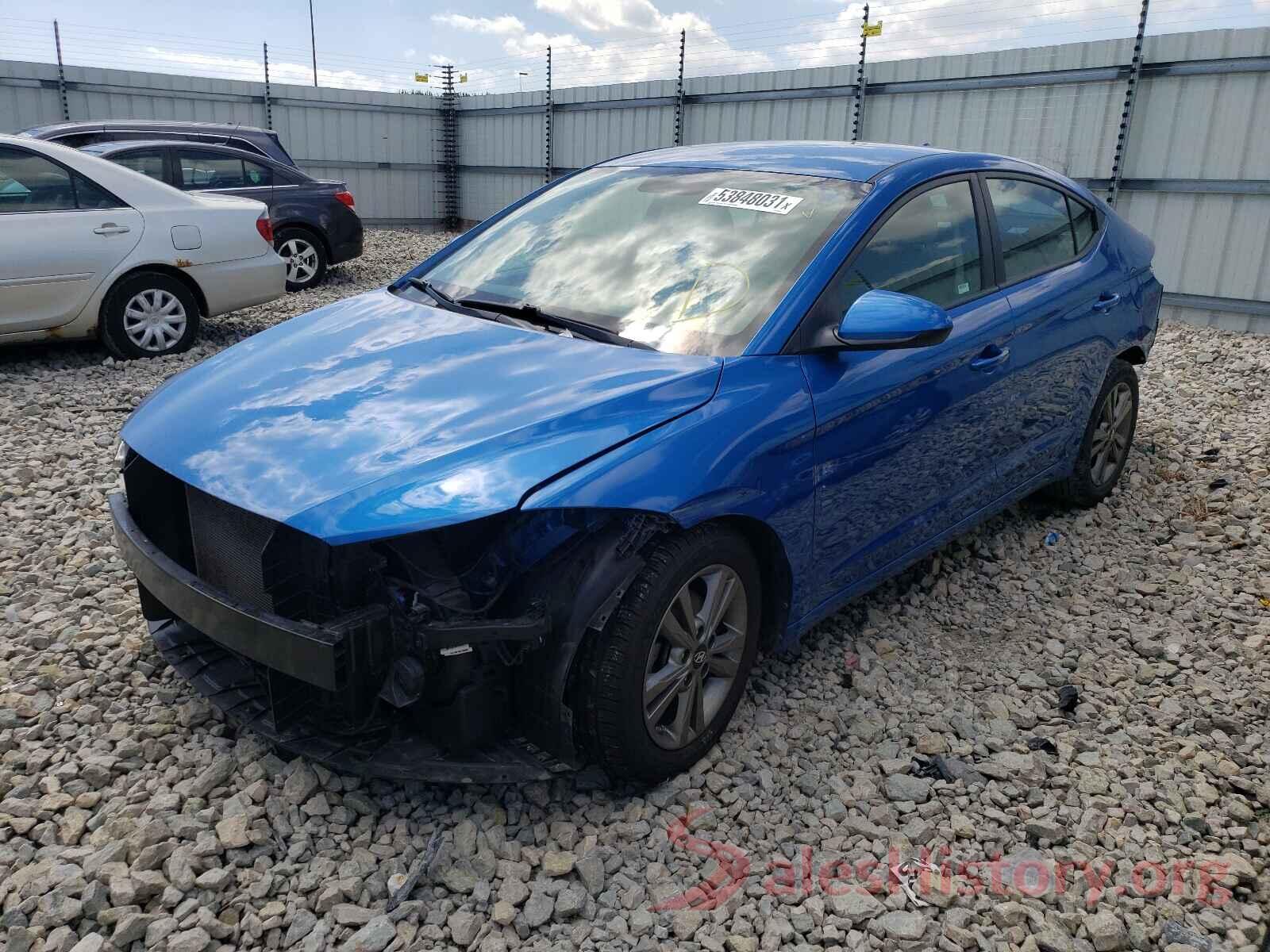 5NPD84LF1JH304167 2018 HYUNDAI ELANTRA