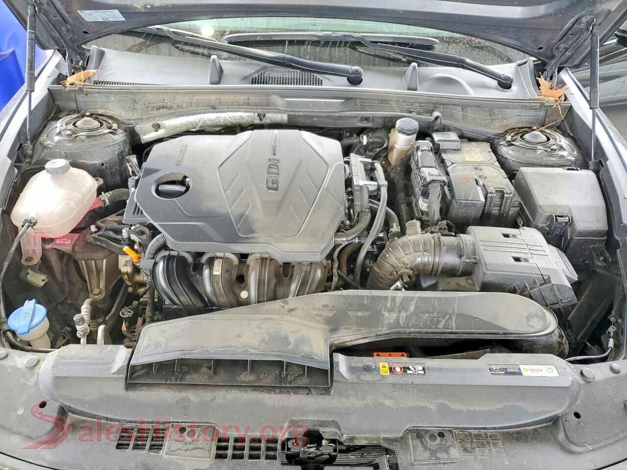 2025 HYUNDAI SONATA VIN KMHL64JA8SA461949, VIN plate