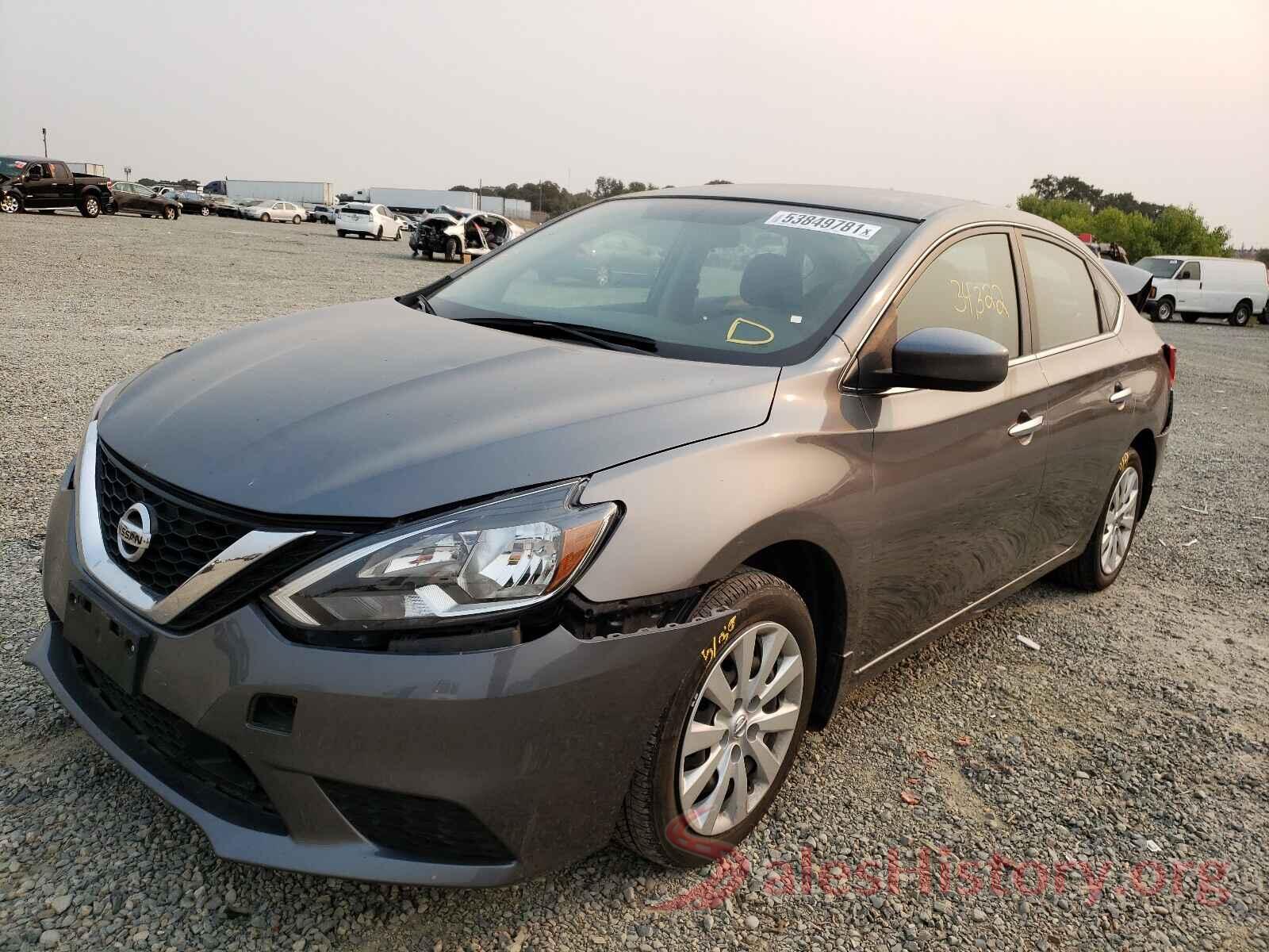 3N1AB7AP7KY212814 2019 NISSAN SENTRA