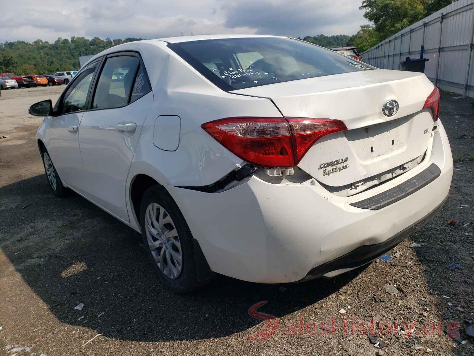 2T1BURHE3JC013804 2018 TOYOTA COROLLA