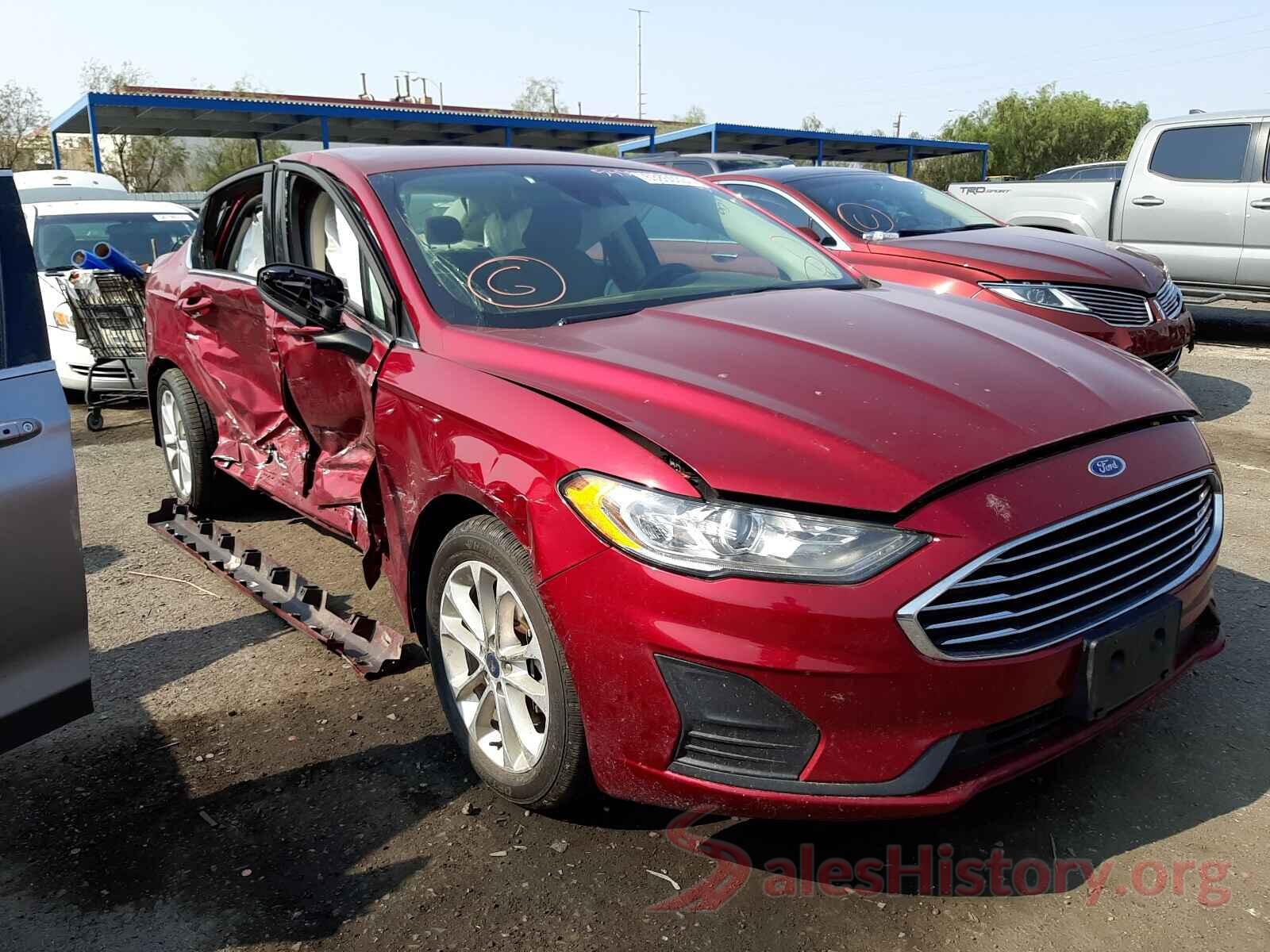 3FA6P0LU1KR242549 2019 FORD FUSION