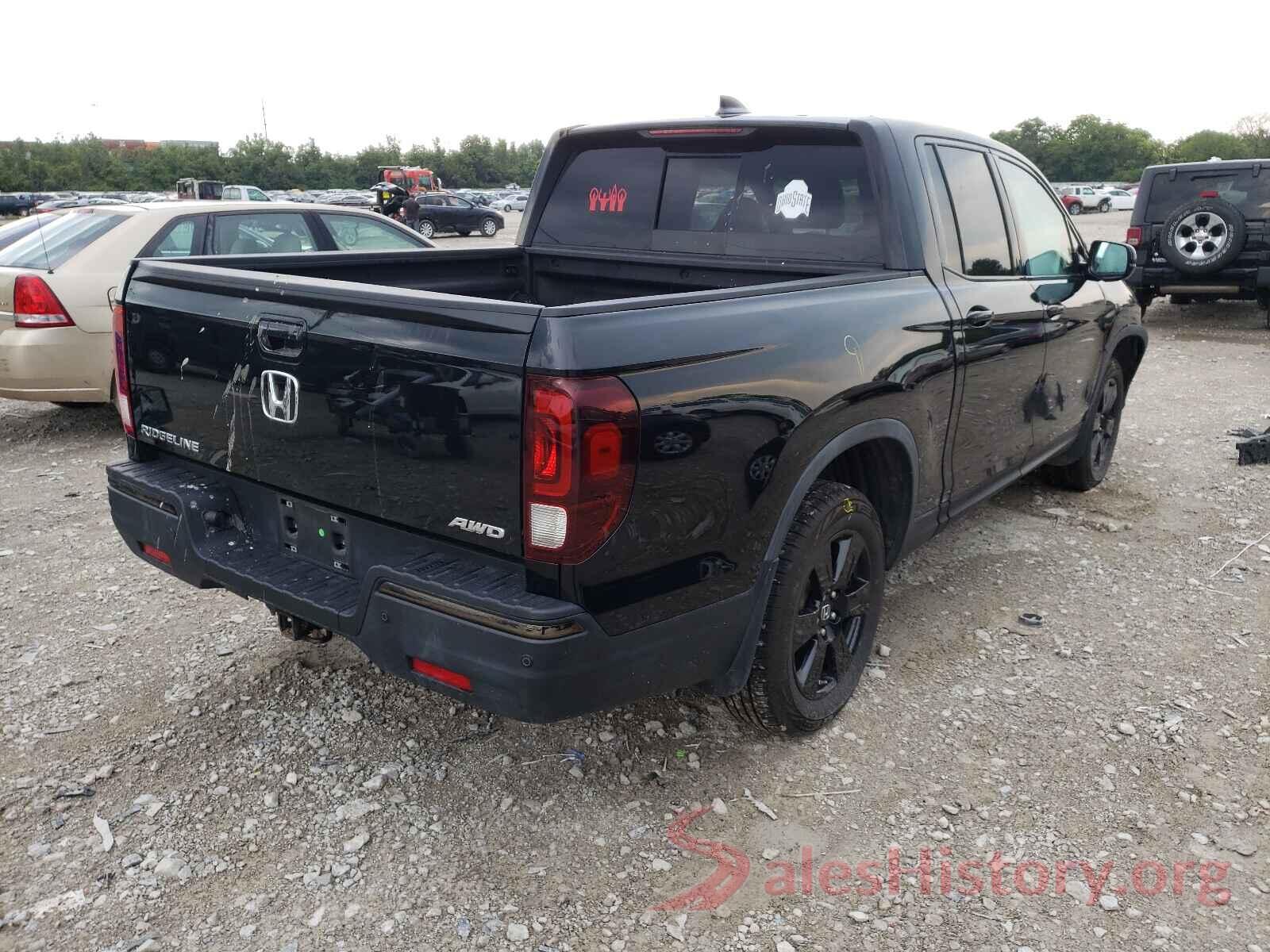 5FPYK3F86HB009222 2017 HONDA RIDGELINE