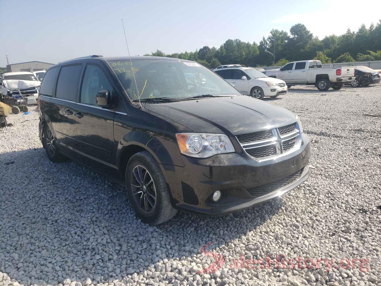 2C4RDGCG5HR677351 2017 DODGE GRAND CARA