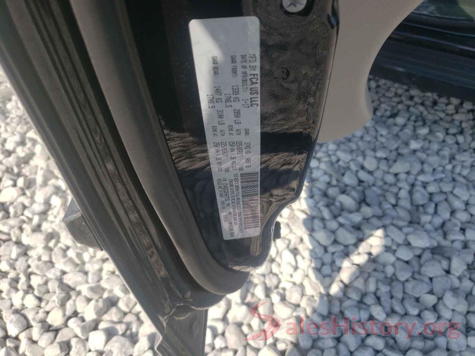 2C4RDGCG5HR677351 2017 DODGE GRAND CARA