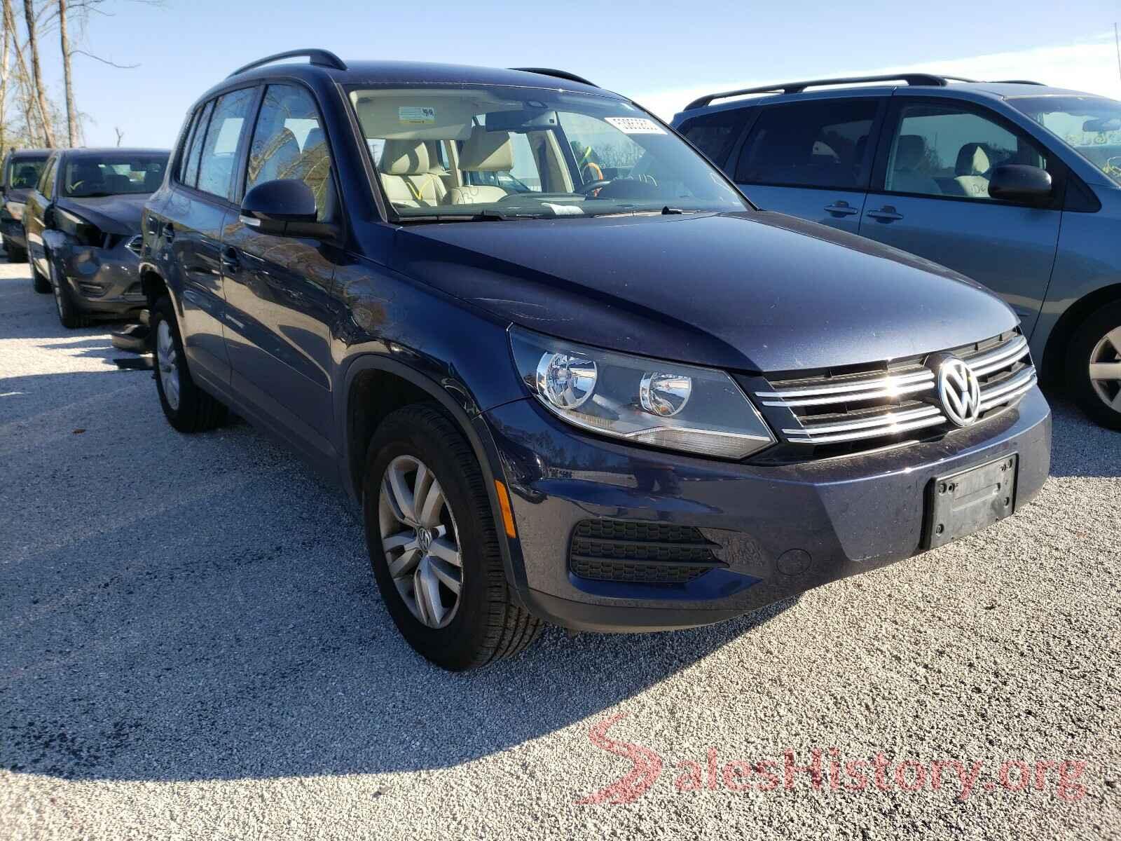 WVGBV7AXXGW578947 2016 VOLKSWAGEN TIGUAN