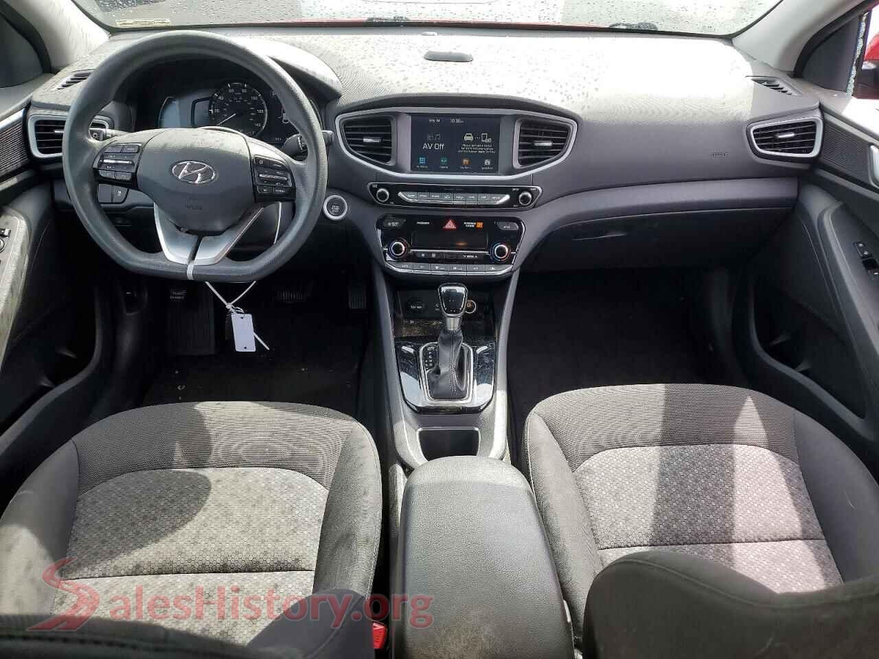 2019 HYUNDAI IONIQ VIN KMHC65LC0KU170574, interior dashboard