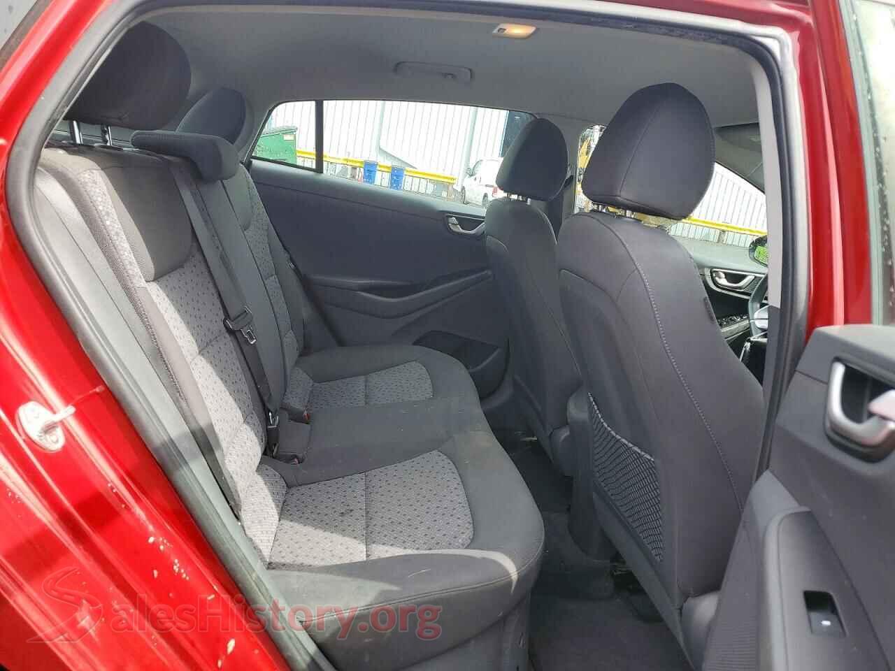 2019 HYUNDAI IONIQ VIN KMHC65LC0KU170574, odometer mileage